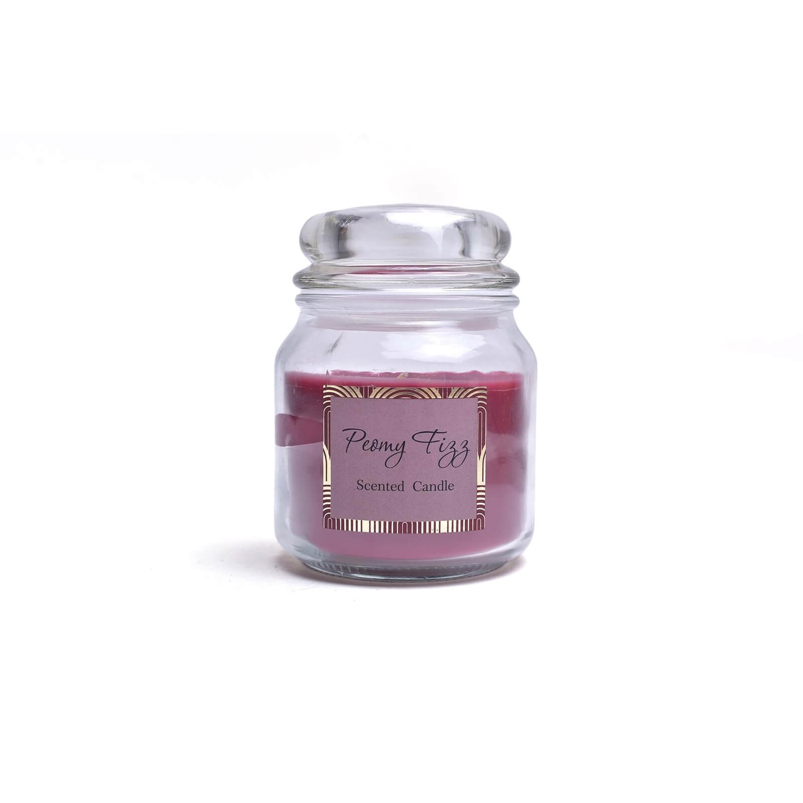 Deco Luxe Glass Jar Candle