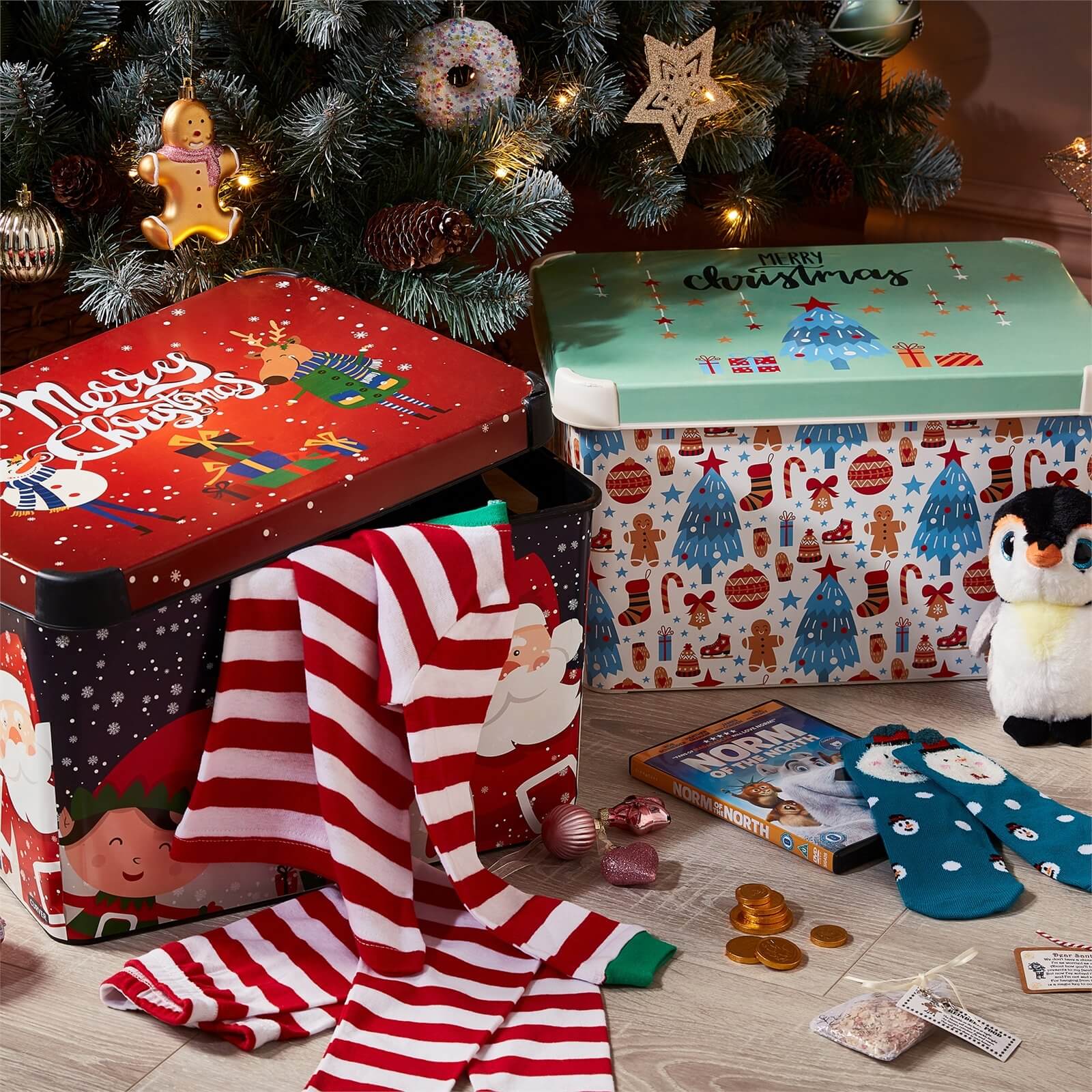 Curver Xmas Box - Santa & Elf