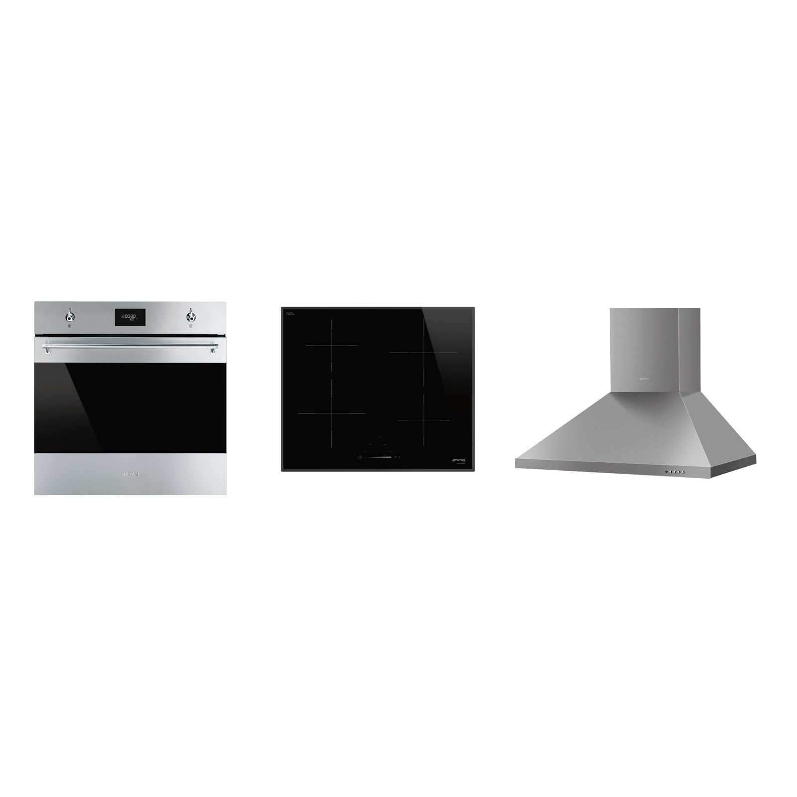 SMEG Non-Pyrolytic Multifunction Kitchen Appliance Pack (Bundle)
