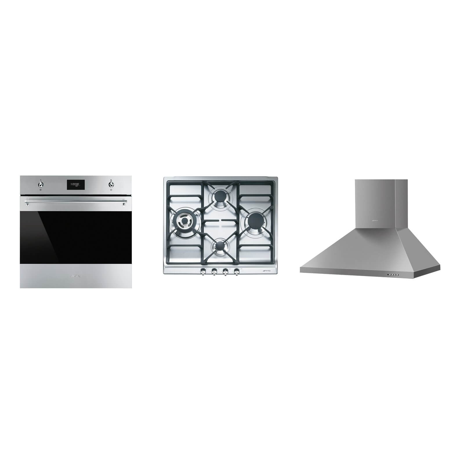 SMEG Non-Pyrolytic Multifunction Kitchen Appliance Pack (Bundle) - GAS