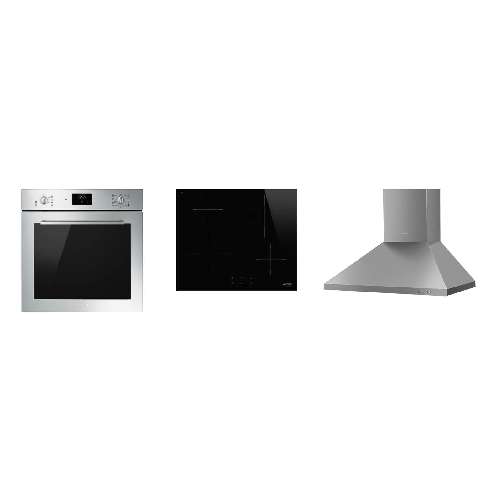 SMEG Cucina Multifunction Kitchen Appliance Pack (Bundle) - Stainless Steel