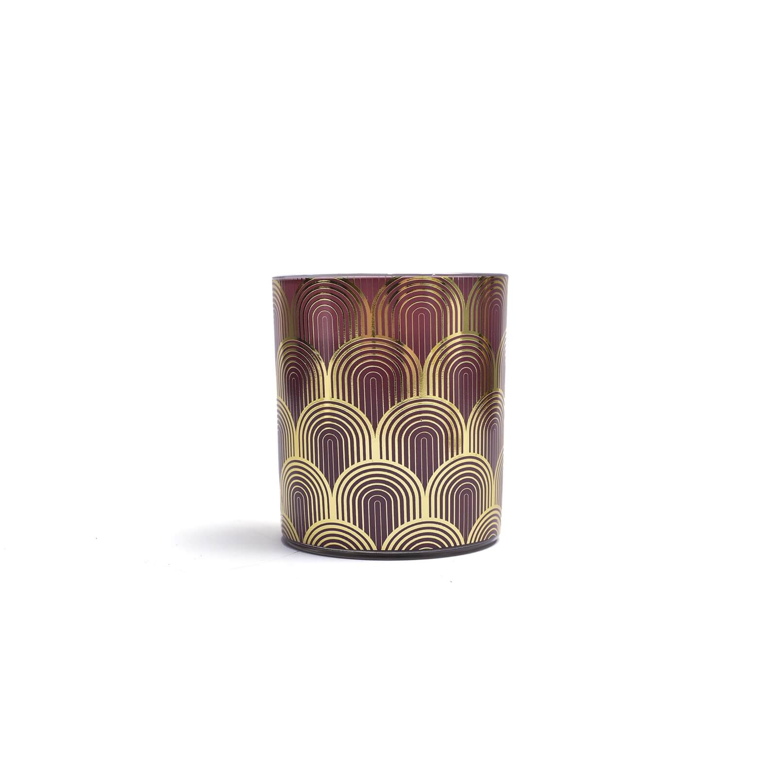 Deco Luxe Glass Candle