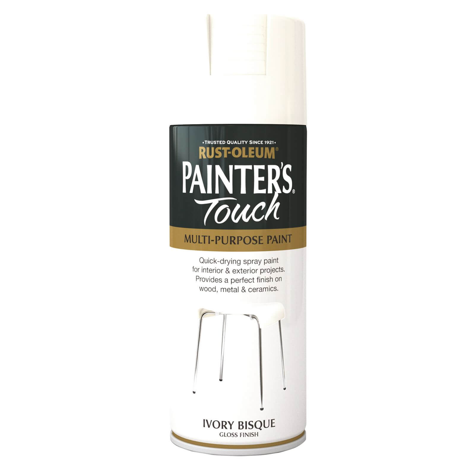 Rust-Oleum Gloss Spray Paint - Ivory Bisque - 400ml