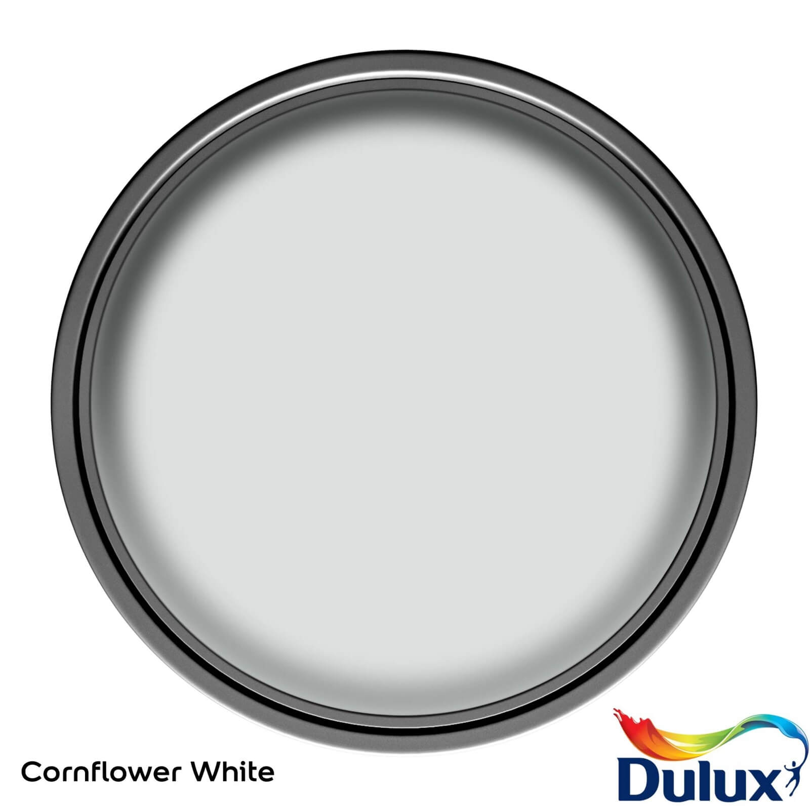 Dulux Natural Hints Matt Emulsion Paint Cornflower White - 5L