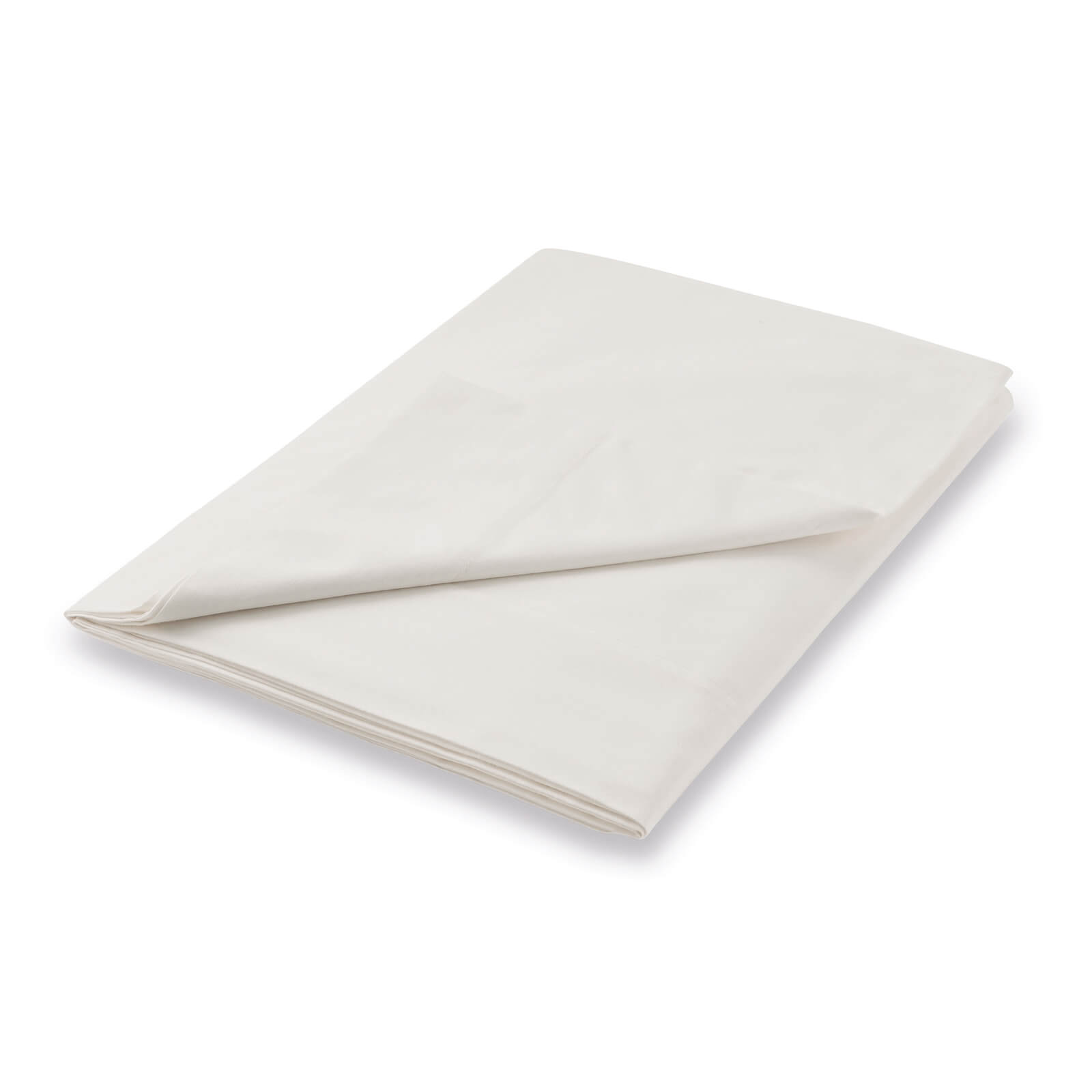 Flat Super King Sized Sheet - Parchment