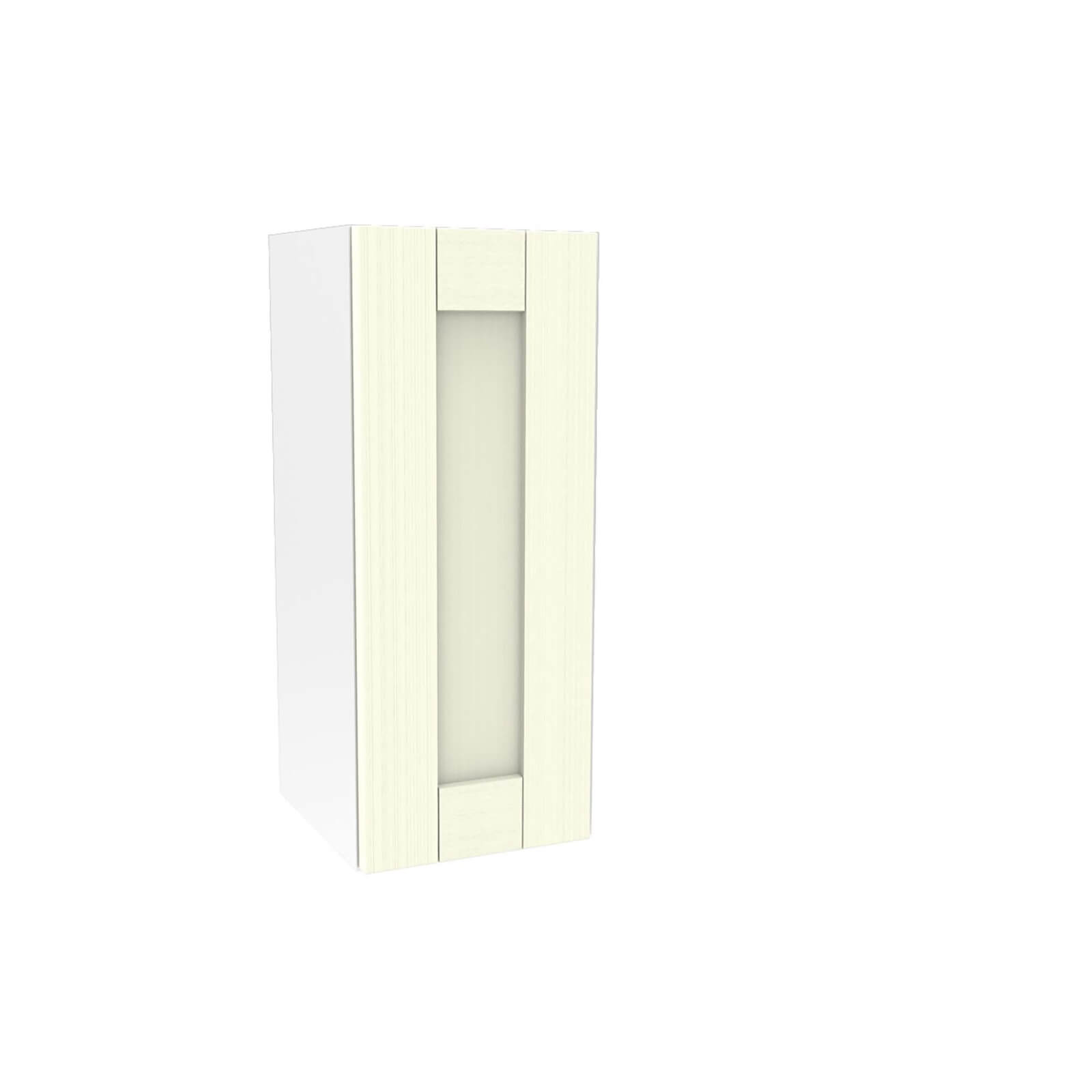Timber Shaker Ivory 300mm Wall Unit