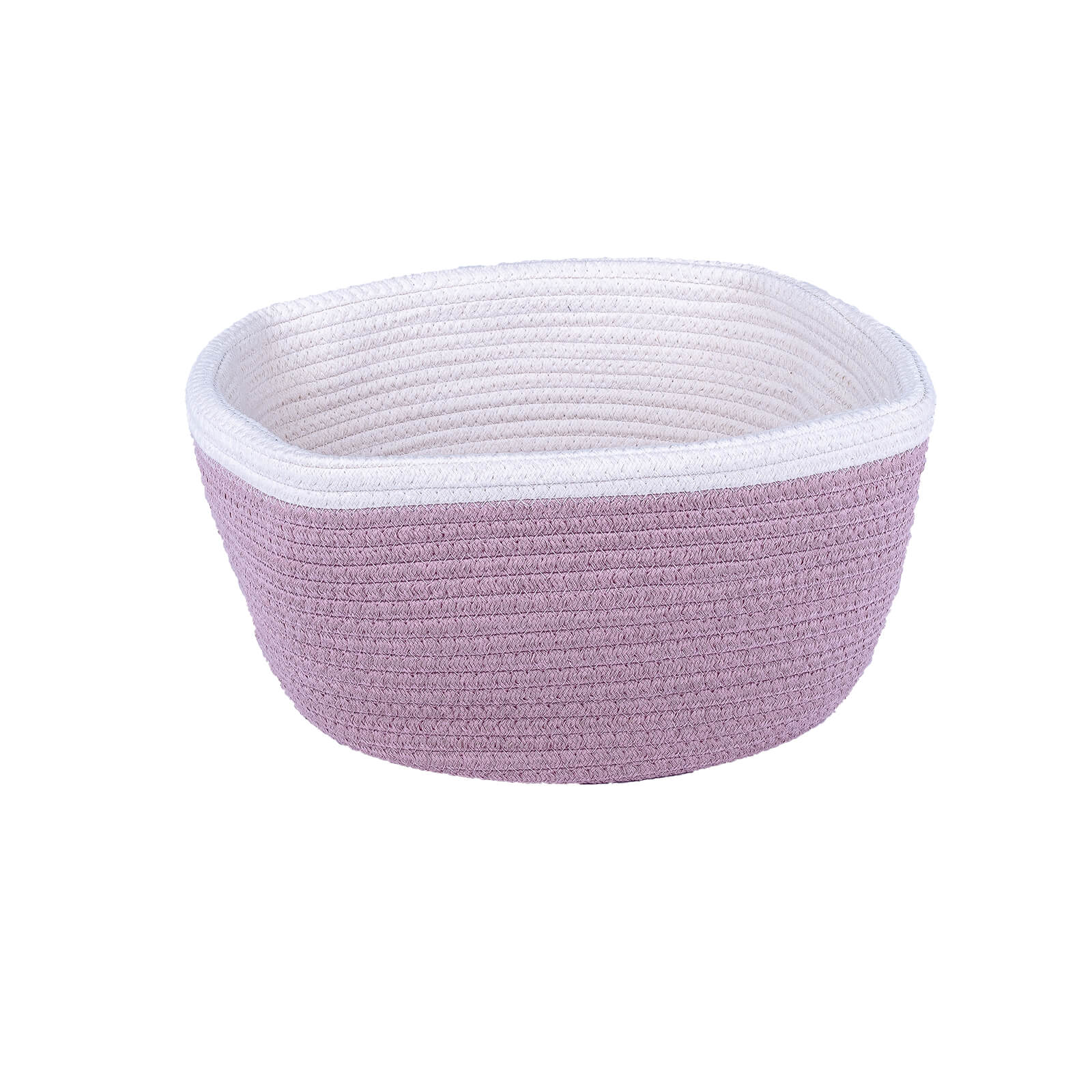 Round Cotton Basket - Blush