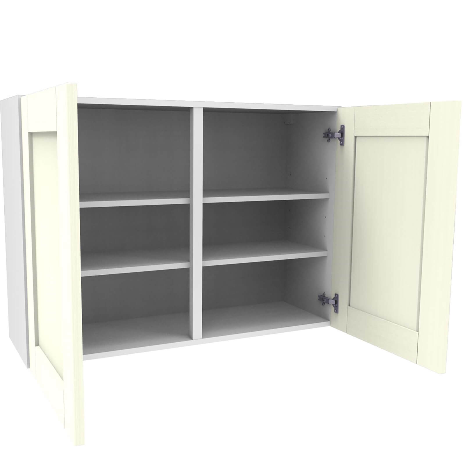 Timber Shaker Ivory 1000mm Wall Unit