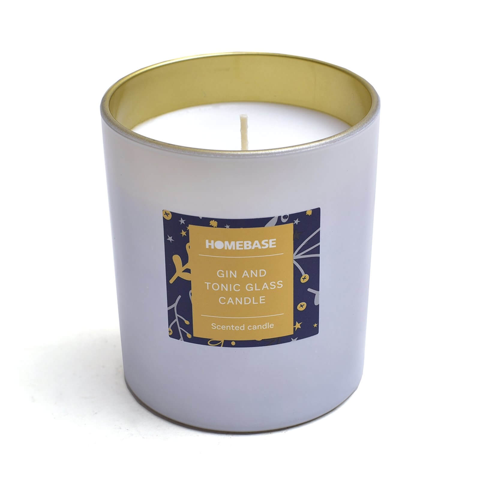 Gin & Tonic Candle White - Small