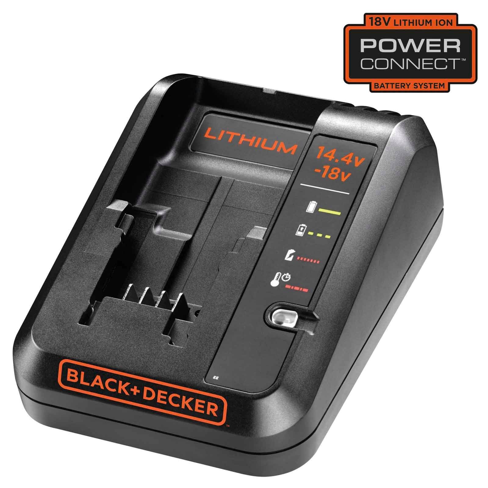 BLACK+DECKER 1Ah 18V  Fast Battery Charger (BDC1A-GB)