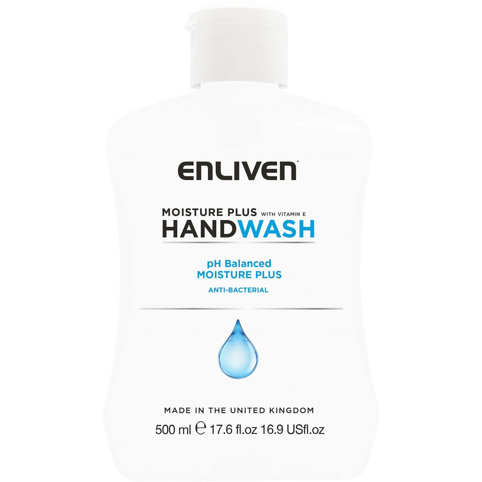 Enliven Moisture Plus Anti-Bacterial Handwash 500ml