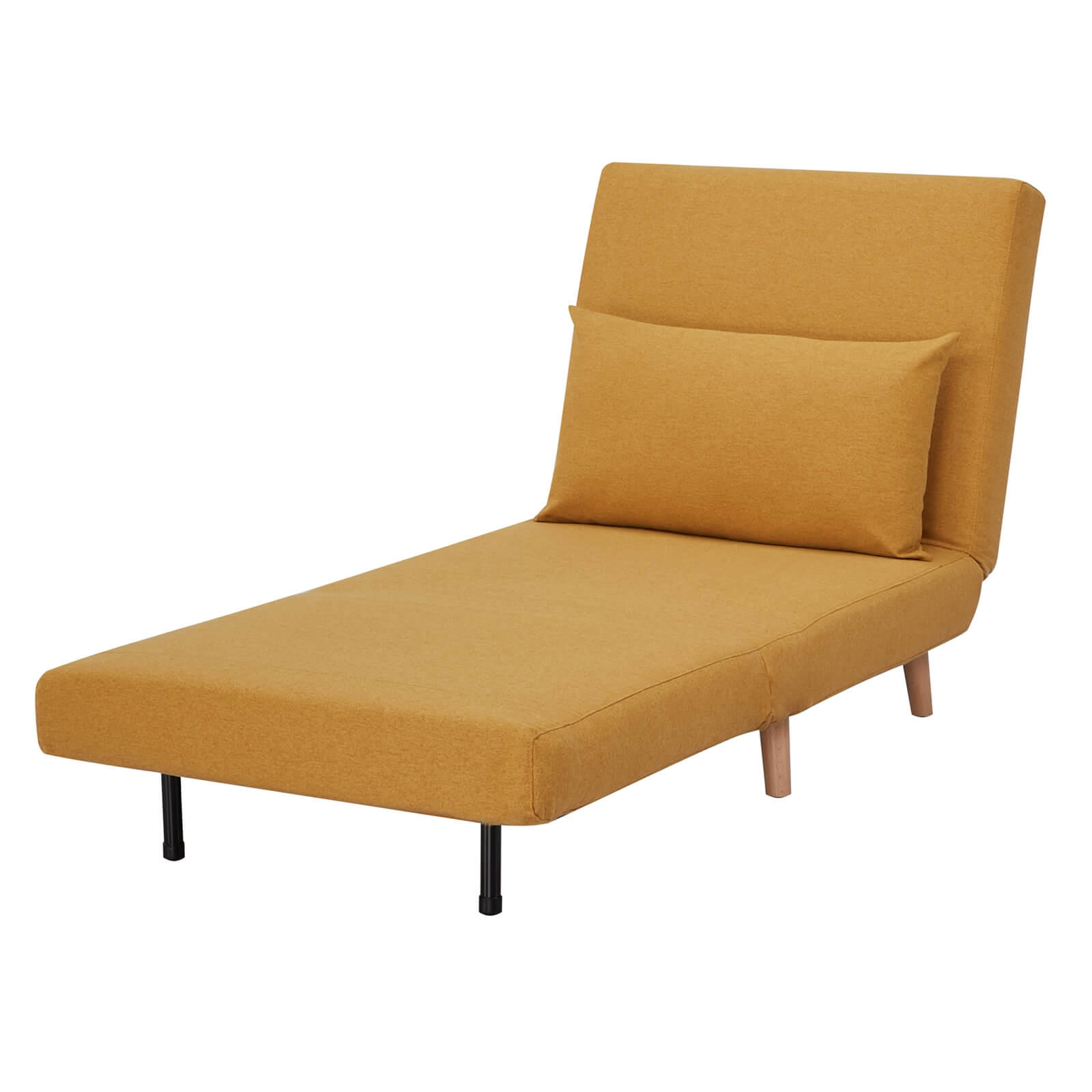 Freya Folding Chair Bed - Ochre