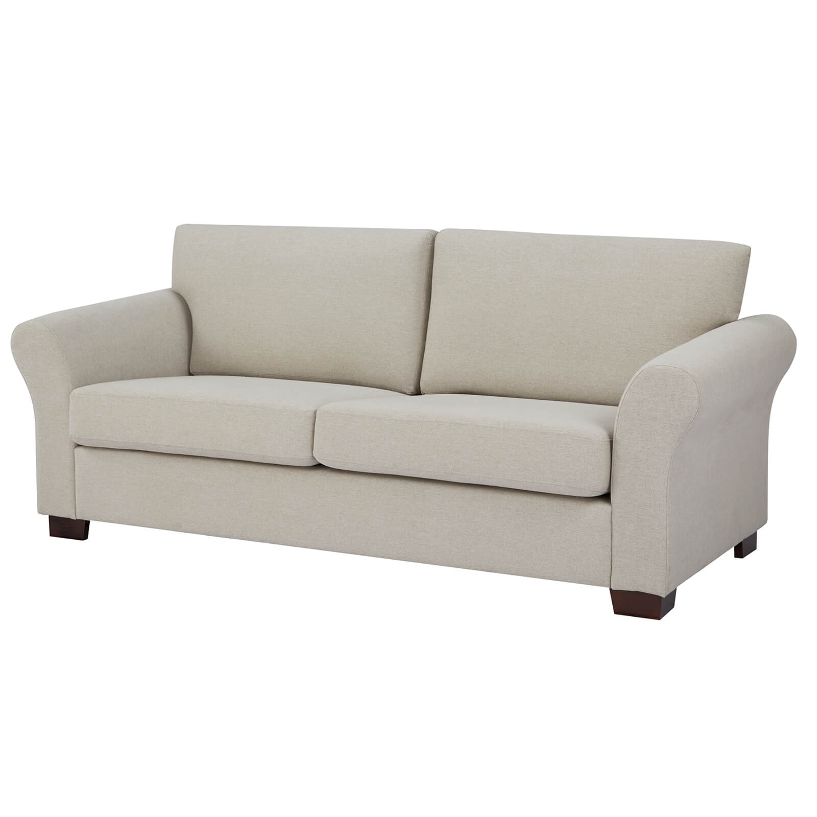Hayley 3 Seater Sofa - Natural Linen Slub