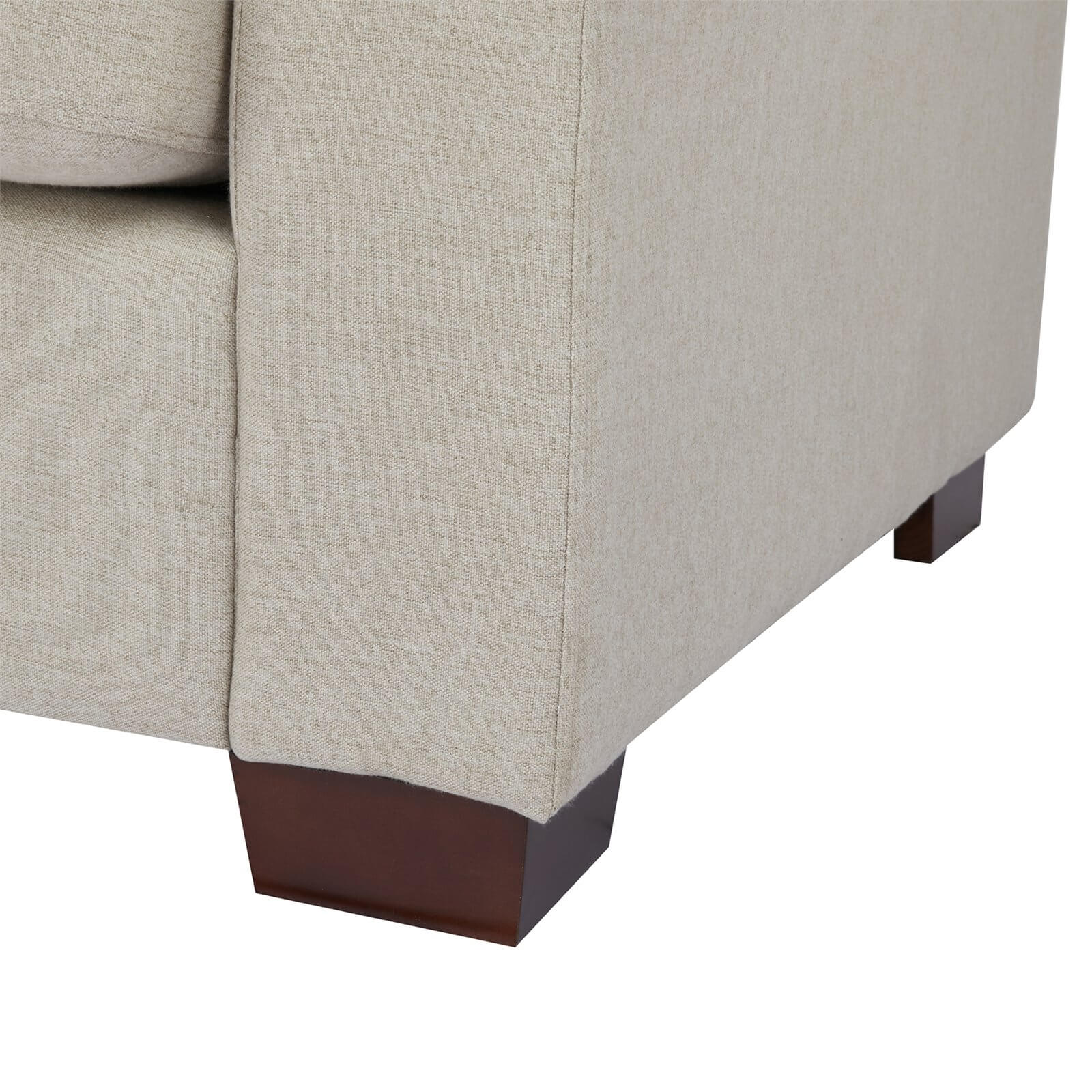 Hayley 3 Seater Sofa - Natural Linen Slub