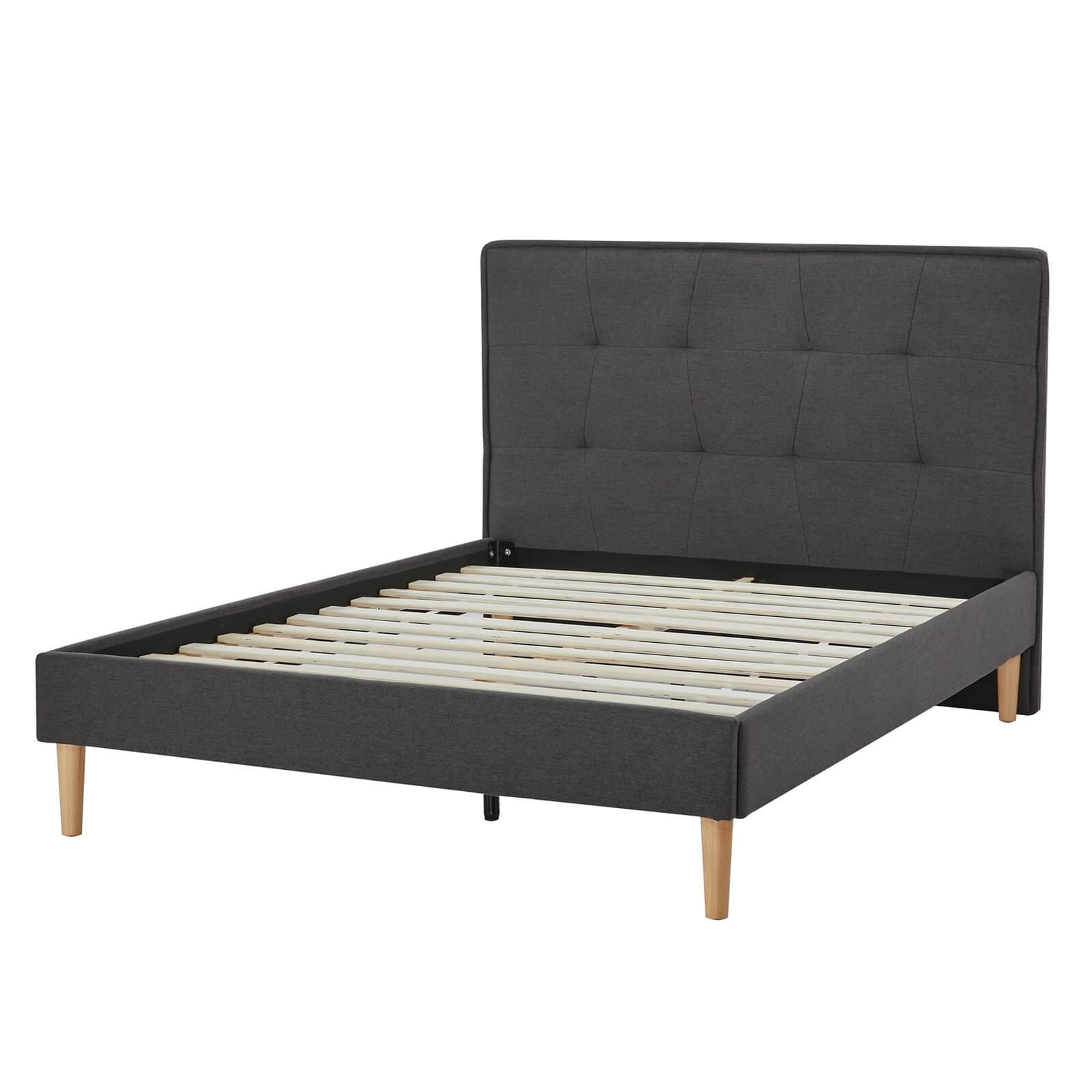 Metro Upholstered Double Bed Frame