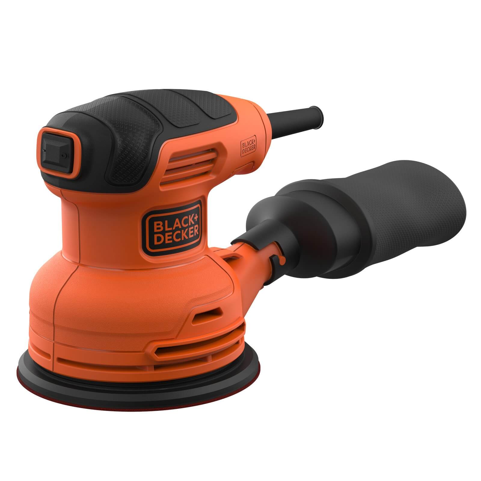 BLACK+DECKER 230W Corded Random Orbital Sander with Sanding Sheet (BEW210-GB)