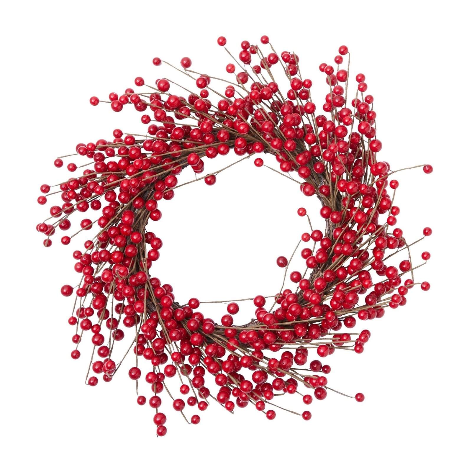 Red Berry Christmas Wreath 50cm