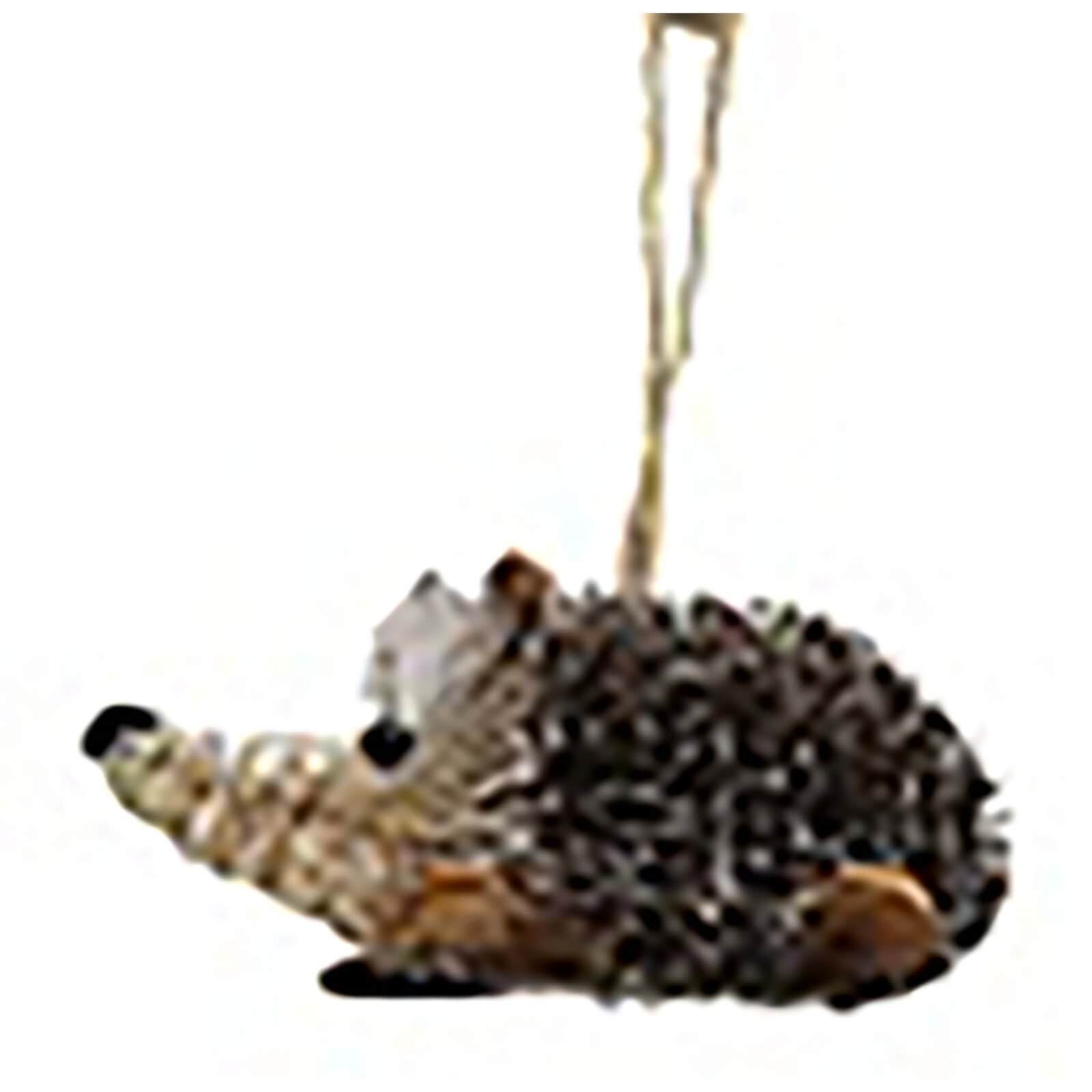 Small Bristle Hedgehog Hanging Tree Decoration