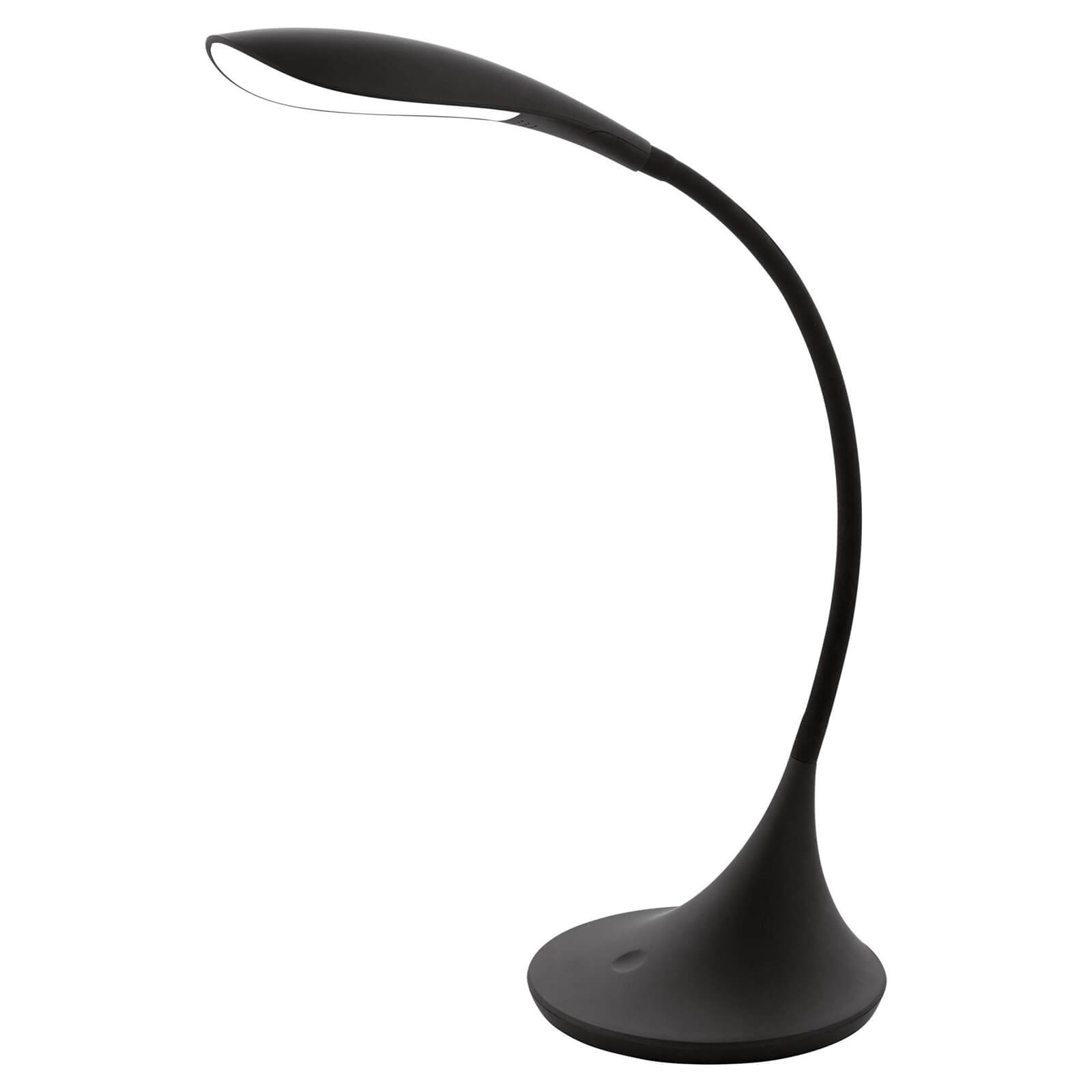 Eglo Dambera Dimmable LED Touch Lamp - Black