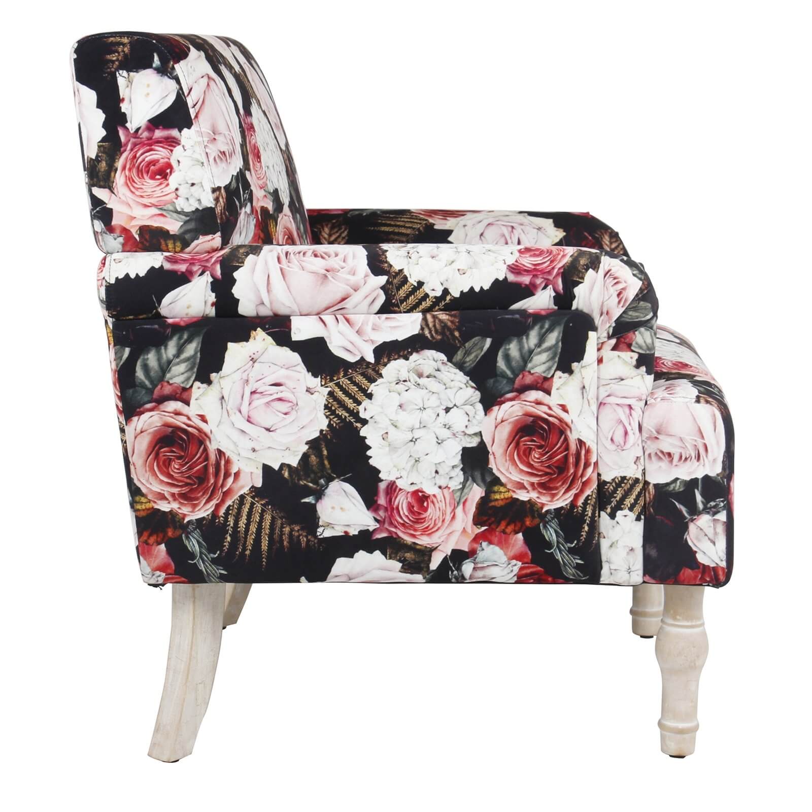 Elizabeth Floral Occasional Chair