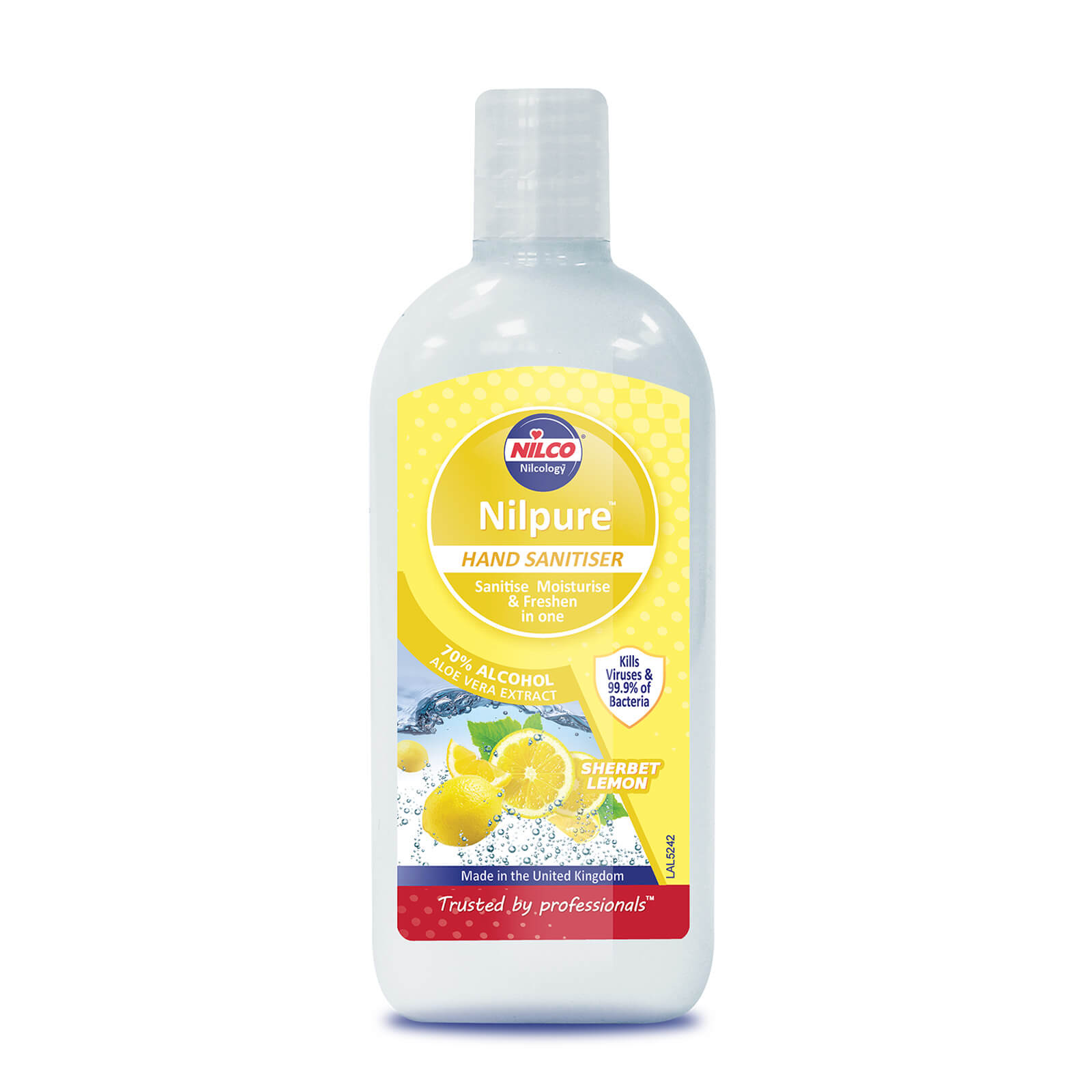 Nilpure Hand Sanitiser Sherbet Lemon 100ml