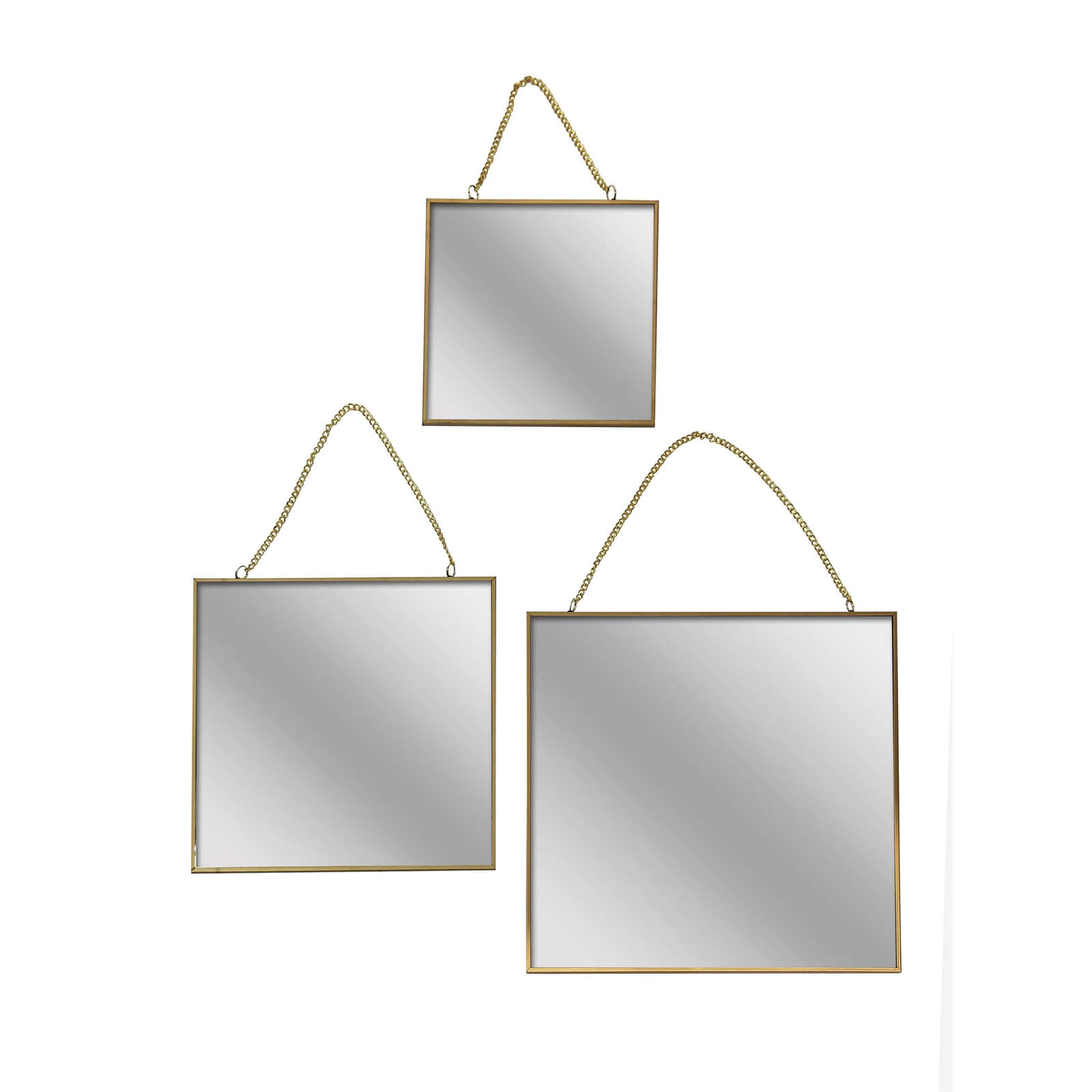 Asymmetric Mirrors Set of 3