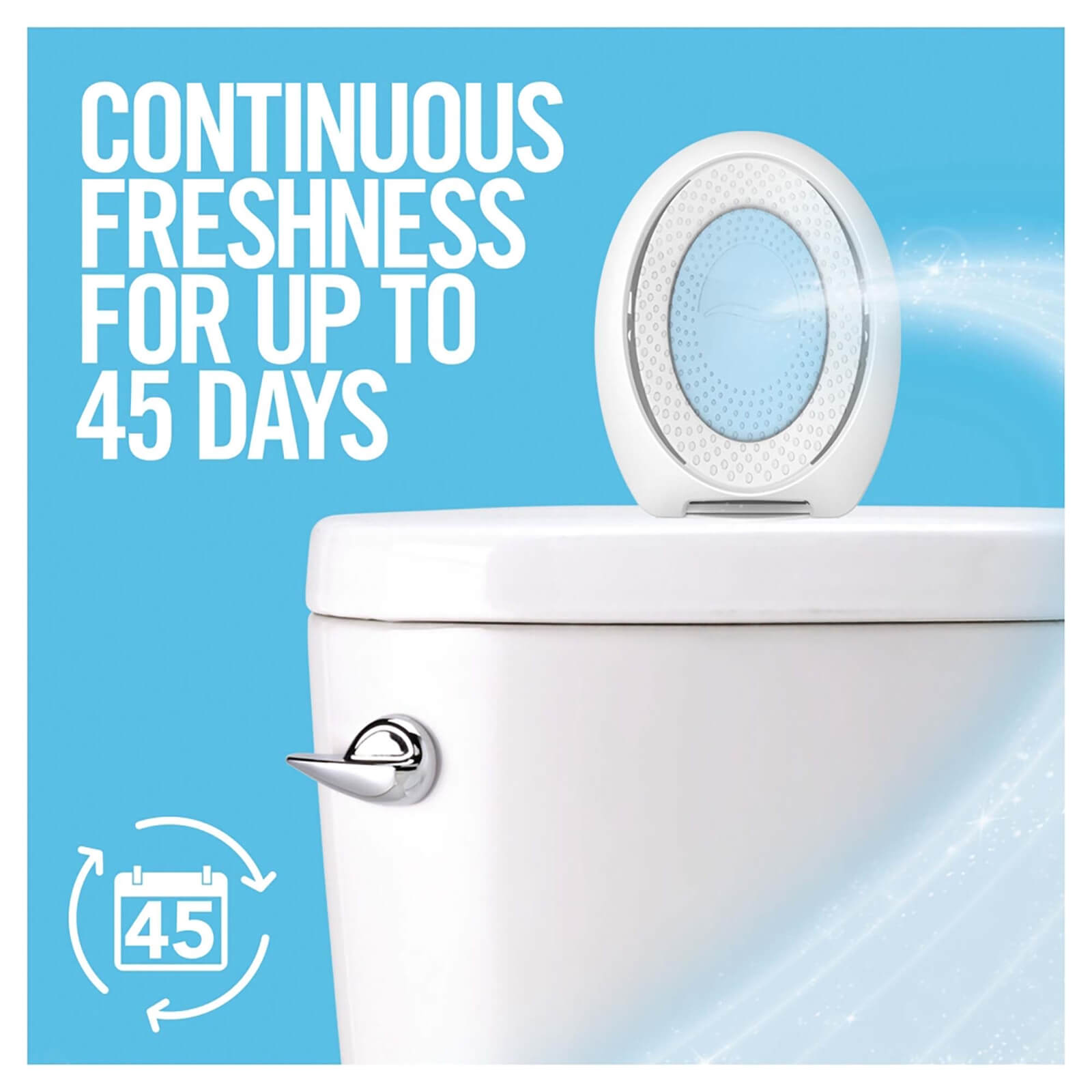 Febreze Bathroom Air Freshener Cotton 8x1CT