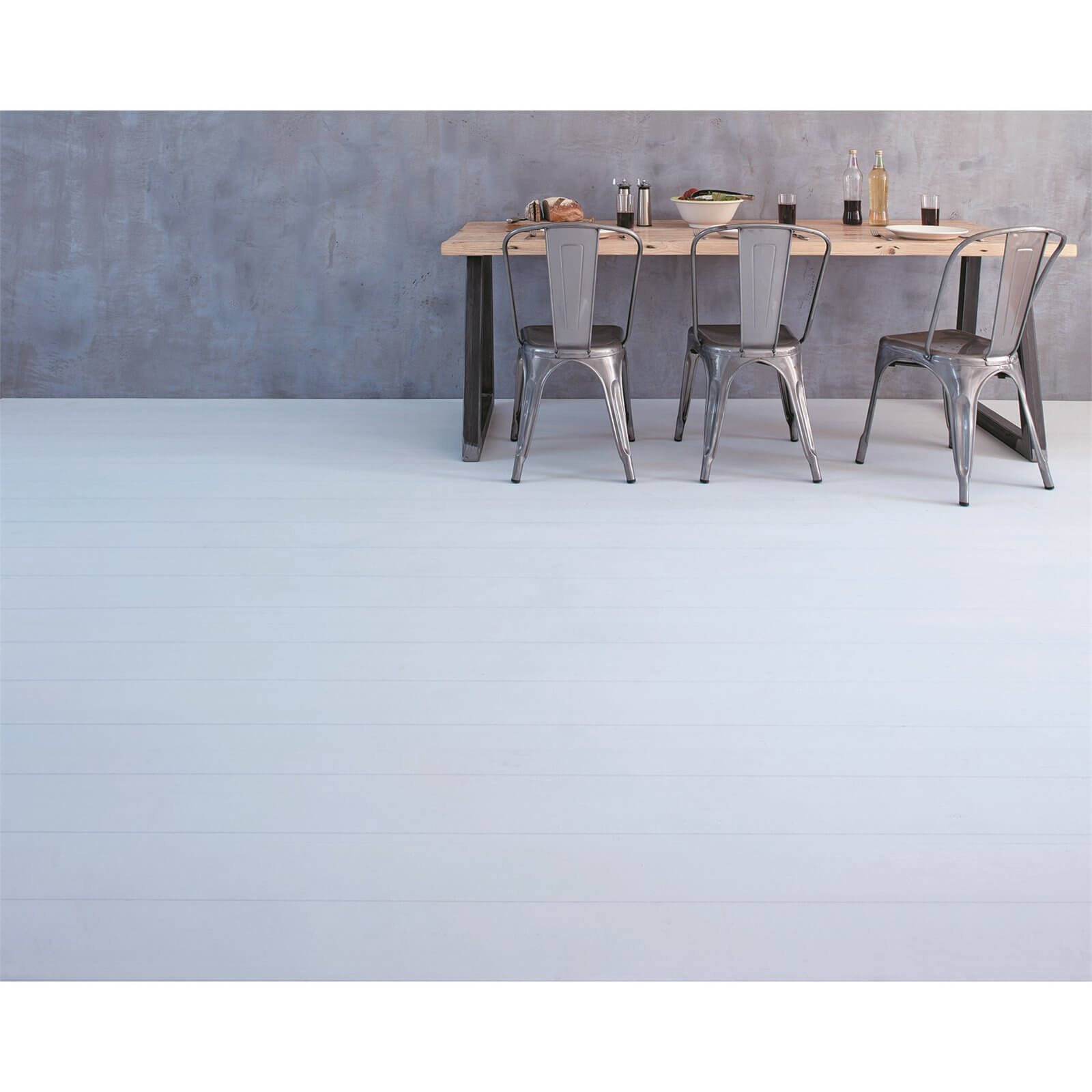 Ronseal White - Perfect Finish Diamond Hard Floor Paint - 2.5L