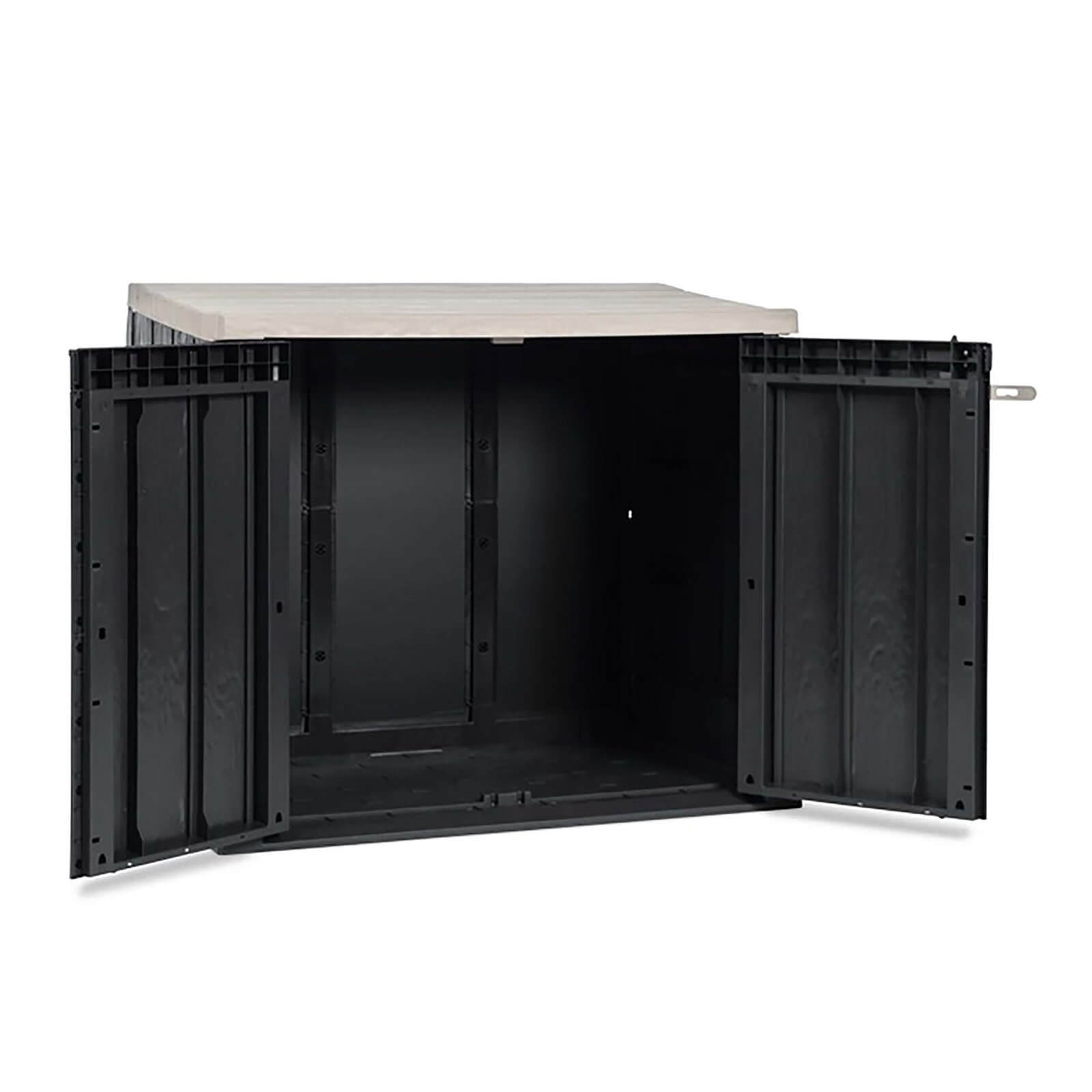 Toomax Stora Way XL 1270L Garden Storage Box in Warm Grey
