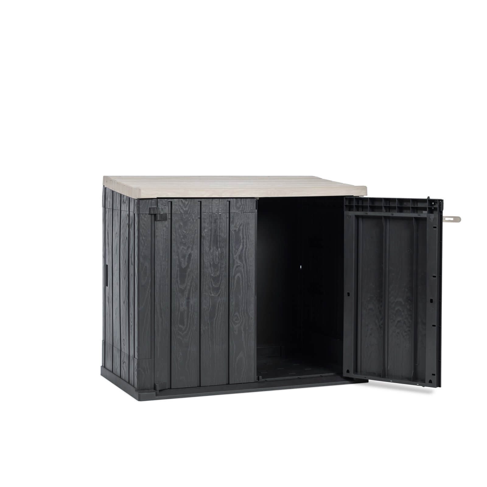 Toomax Stora Way XL 1270L Garden Storage Box in Warm Grey