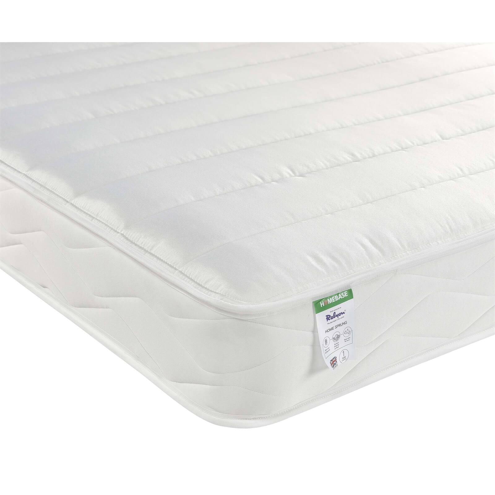 Relyon Open Coil Rolled Mattress - Single