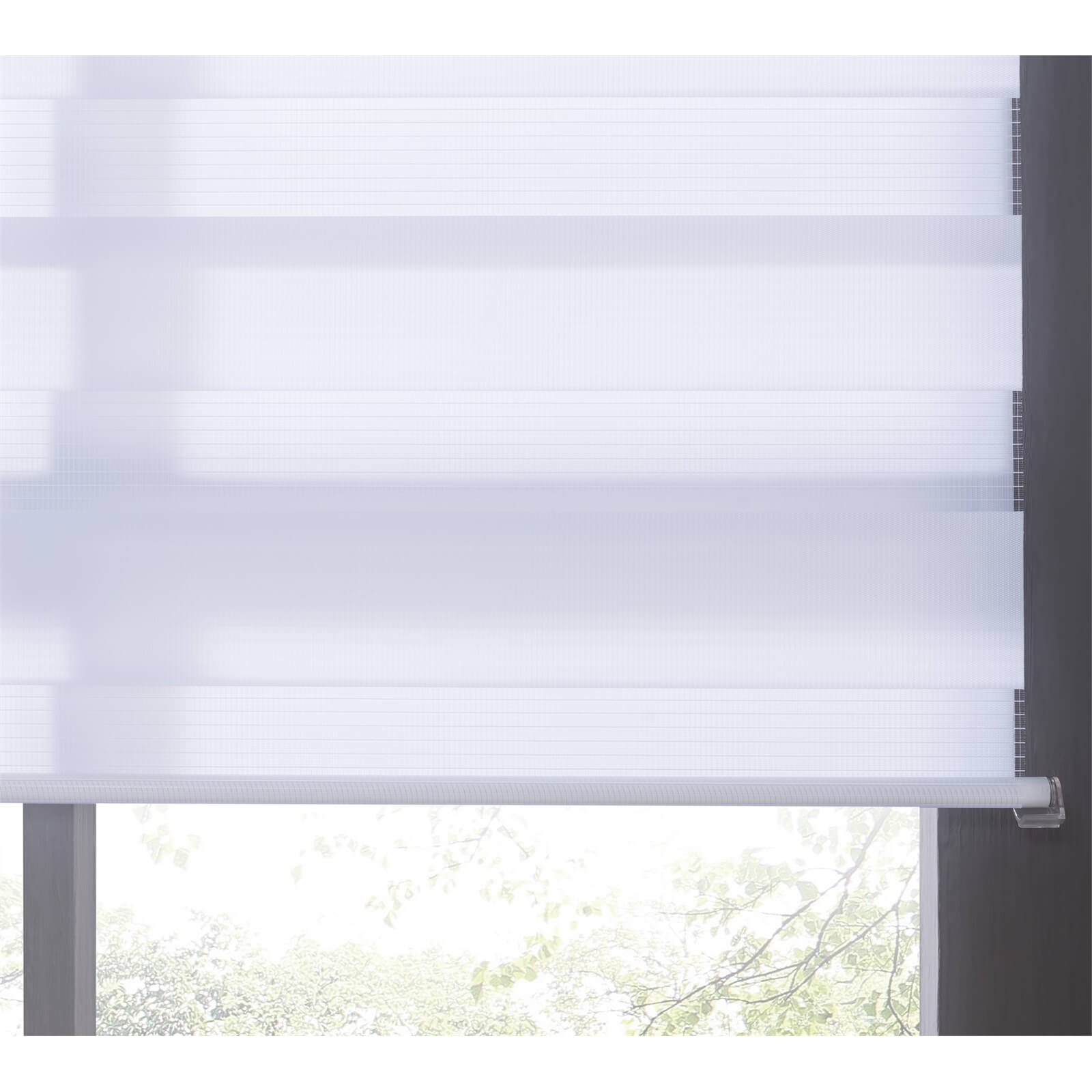 Night & Day Roller Blind - White - 110x160cm