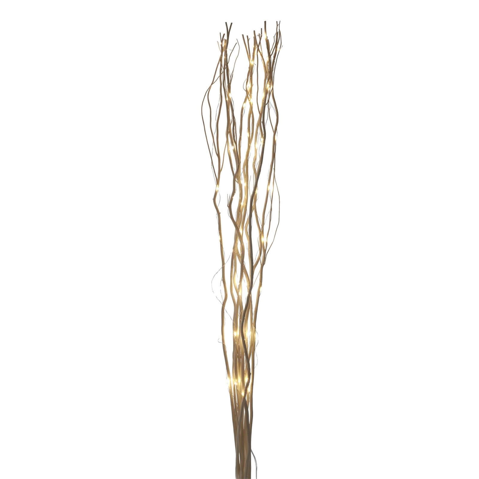 Natural Twig Copper Wire (Battery Operated) Christmas Lights - 100cm