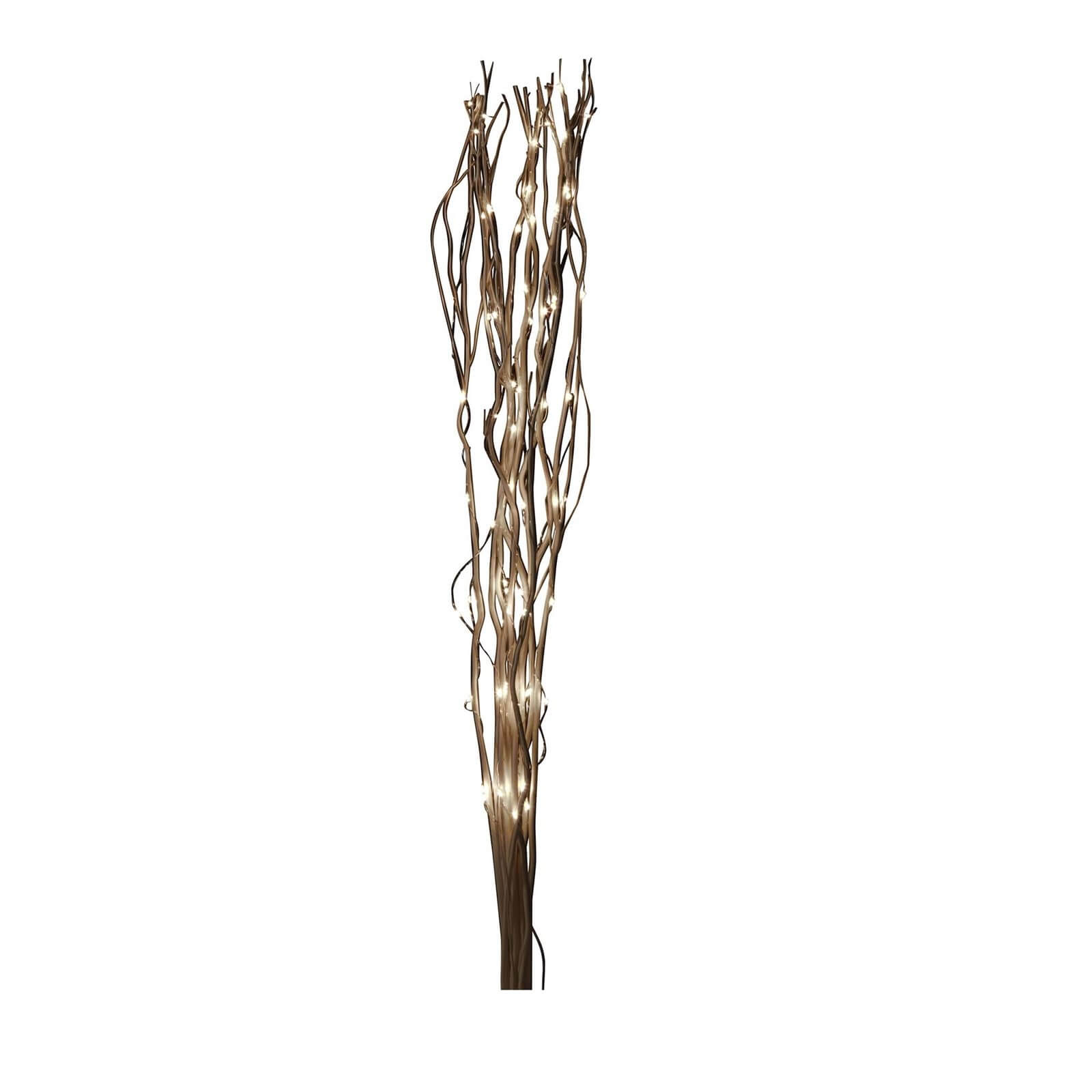 Golden Twig Copper Wire Christmas Lights (Battery Operated) - 100cm