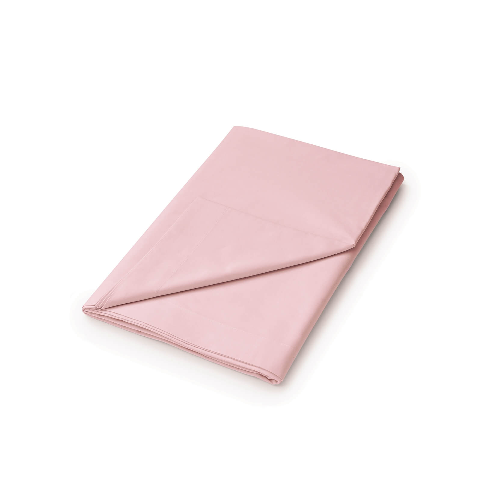Helena Springfield Copenhagen Plain Dye Flat Sheet - Single - Blush