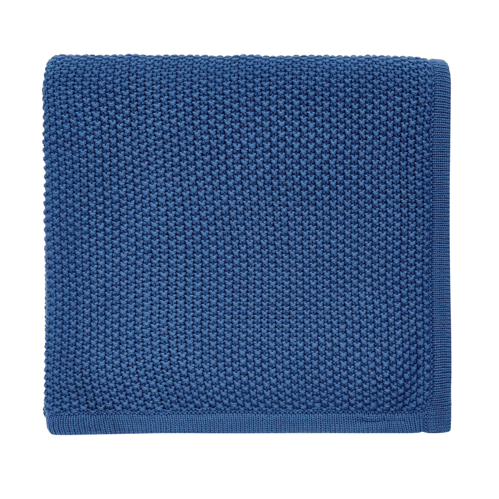 Helena Springfield Copenhagen Tilde Knitted Throw - 130x150cm - Blue
