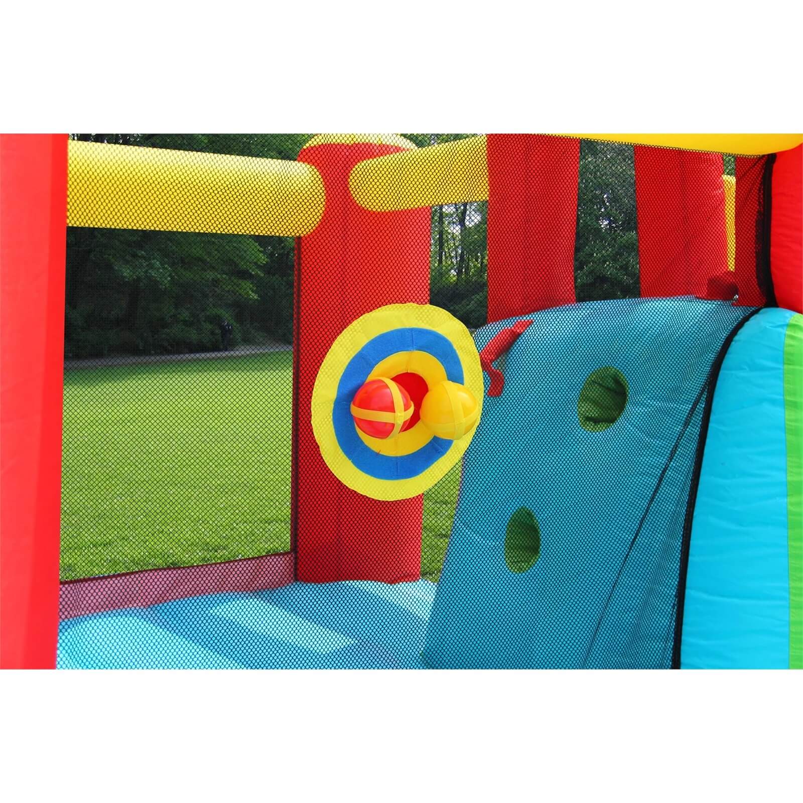 Happy Hop Inflatable With Slide Adventure Combo