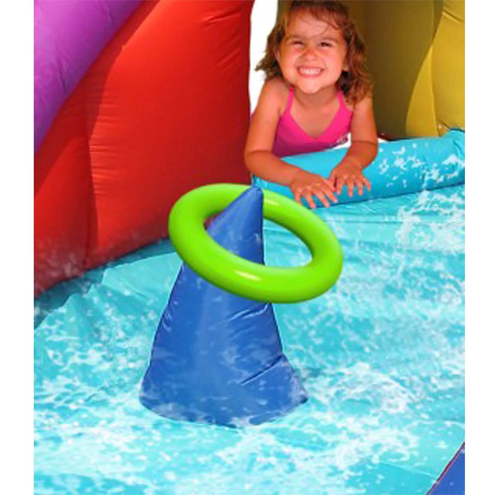 Happy Hop Sharks Club Bouncer / Bouncy Castle with Slide
