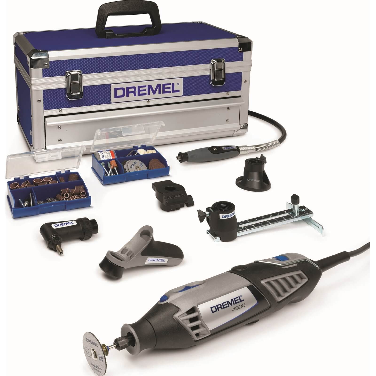 Dremel 4000-6/128 Multi-Tool Platinum Kit