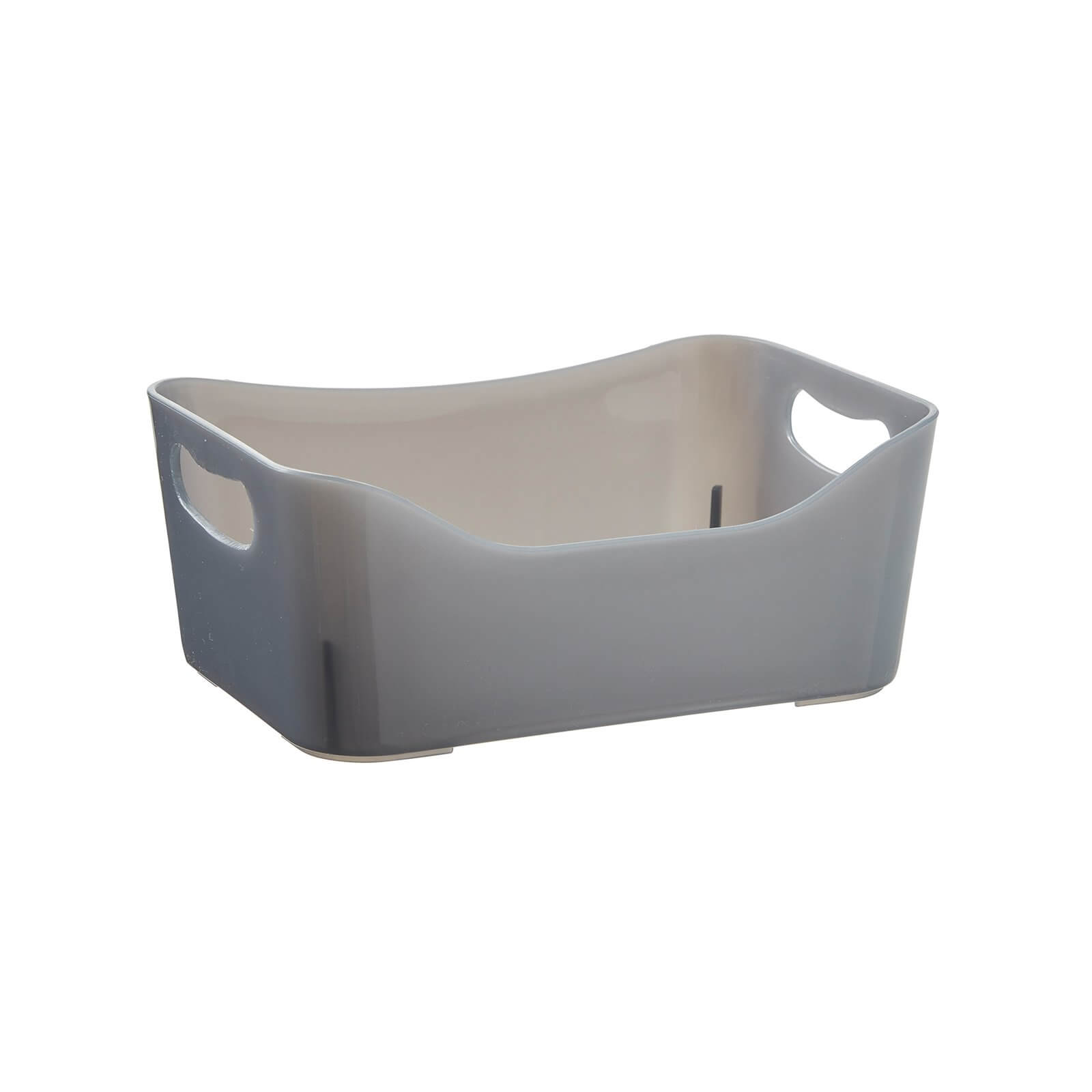 Extra Small Plastic Storage Box - Grey