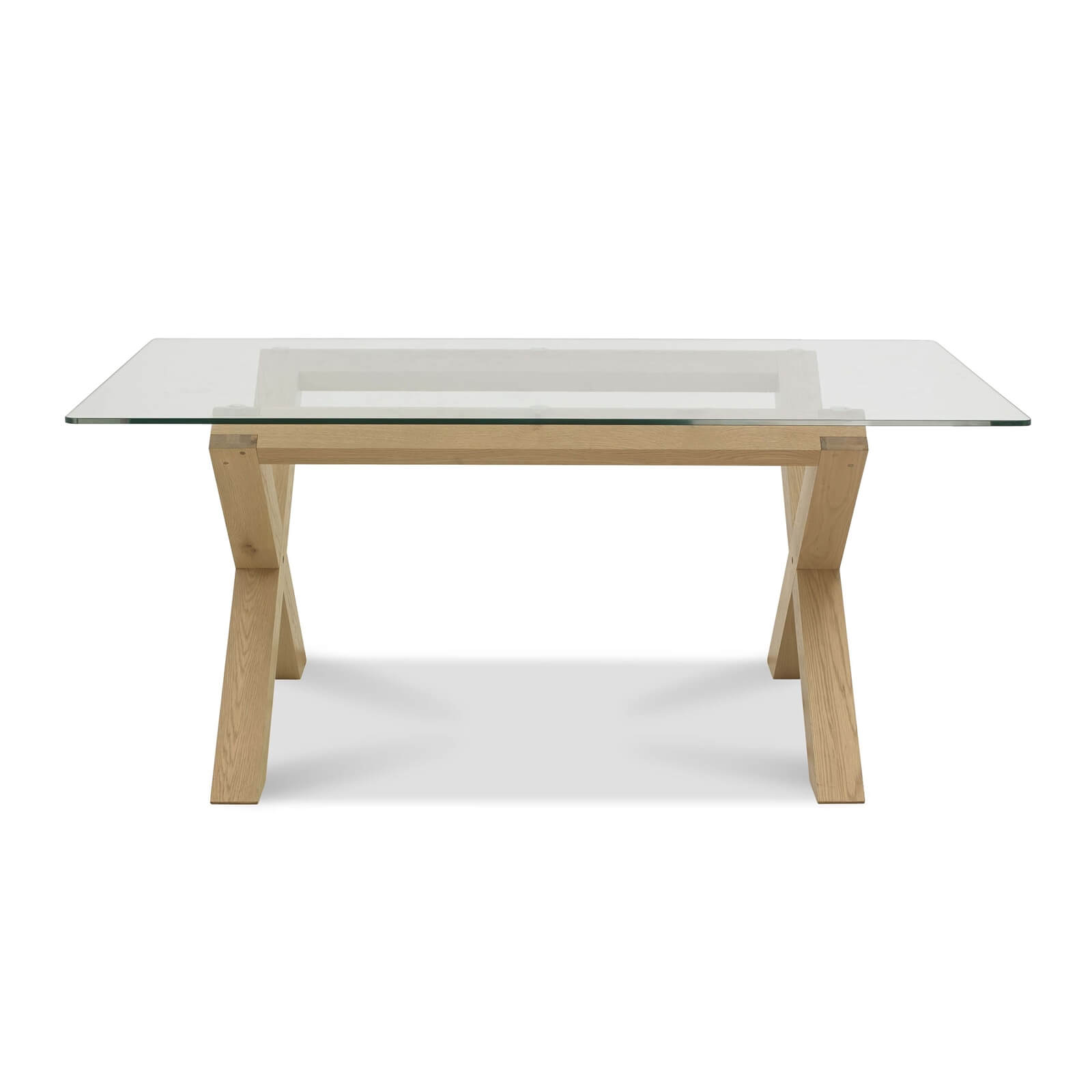 Turin Glass Top Dining Table