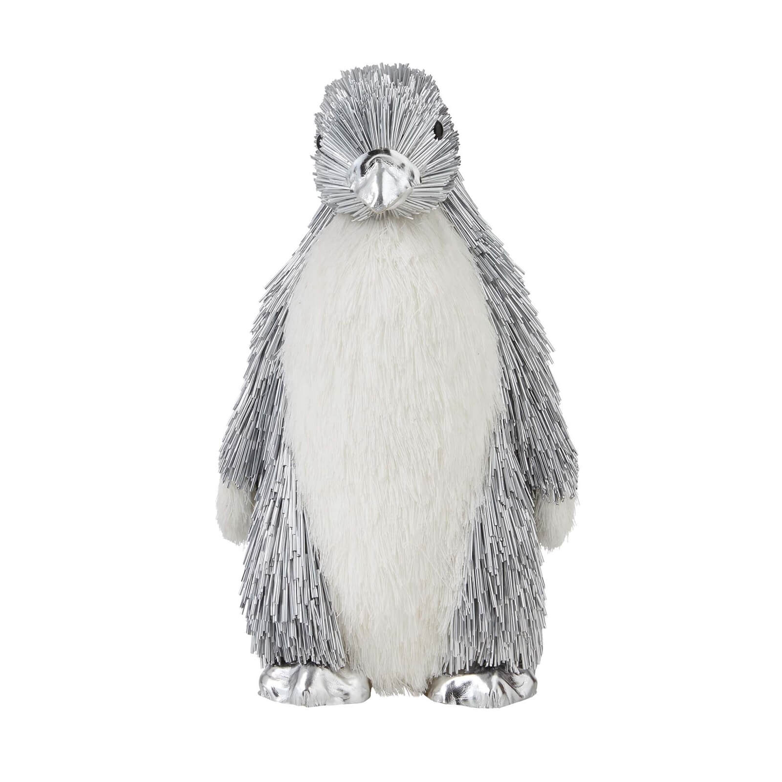 Silver White Bristle Penguin