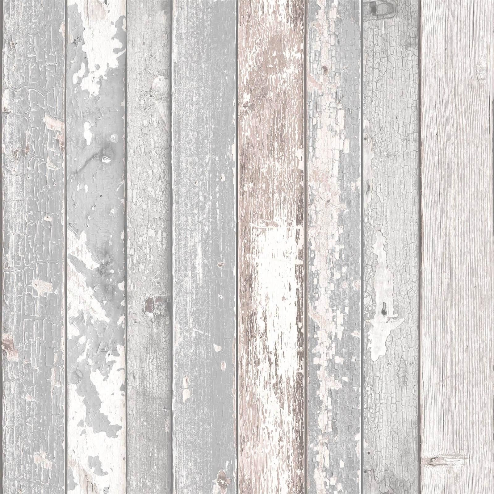Grandeco Wood Panel Blush Wallpaper