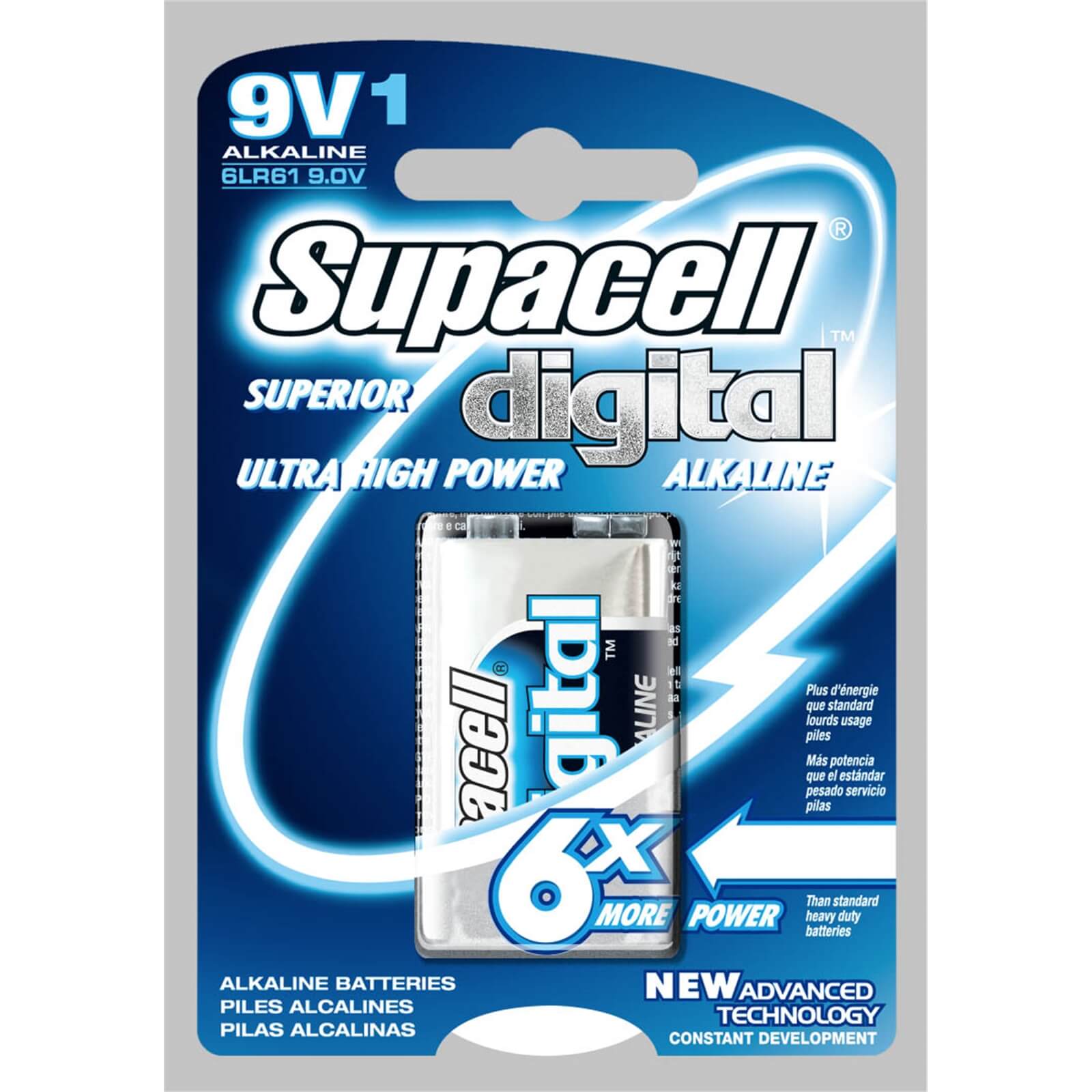Supacell Digital 9V 1 Unit