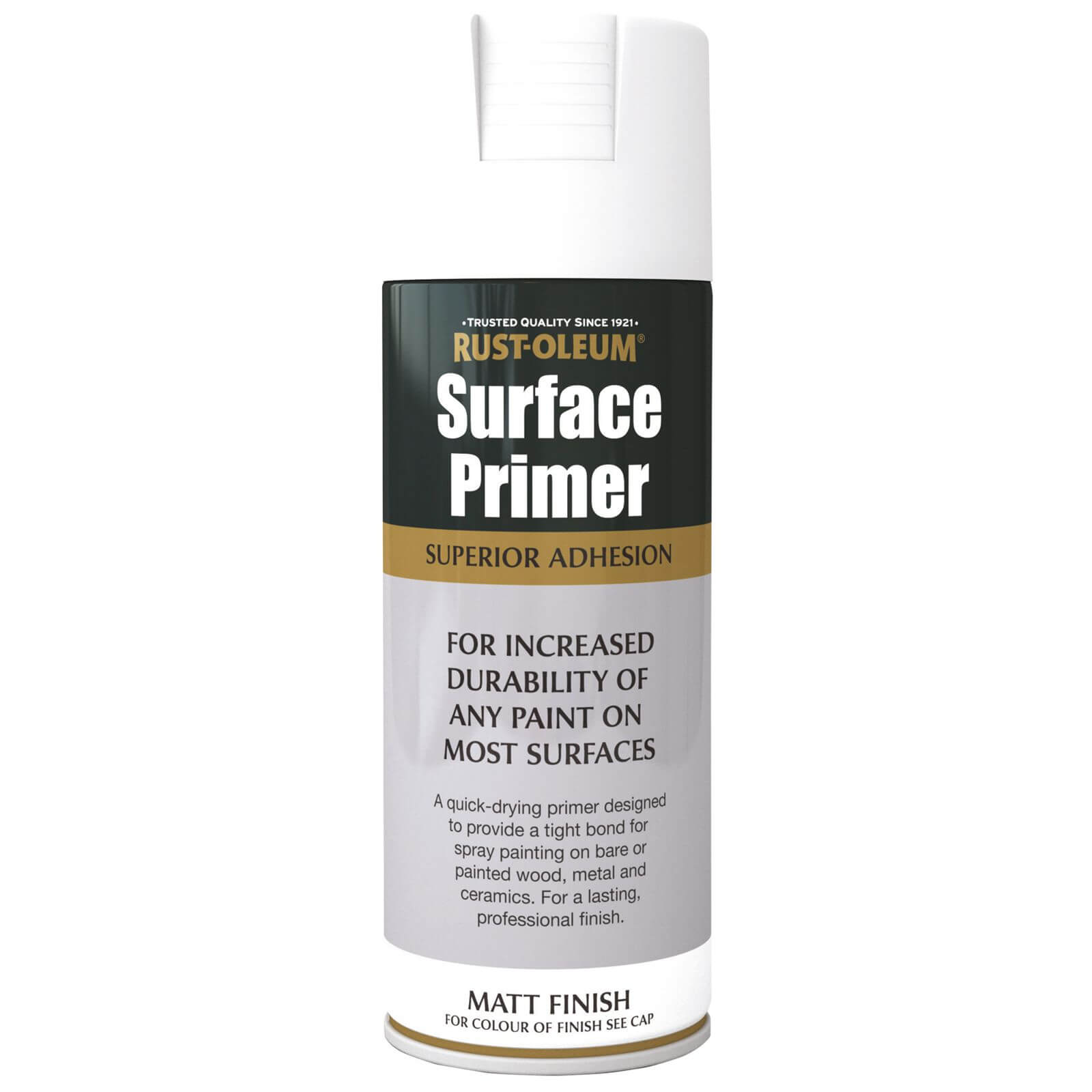 Rust-Oleum Surface Primer Spray Paint White - 400ml