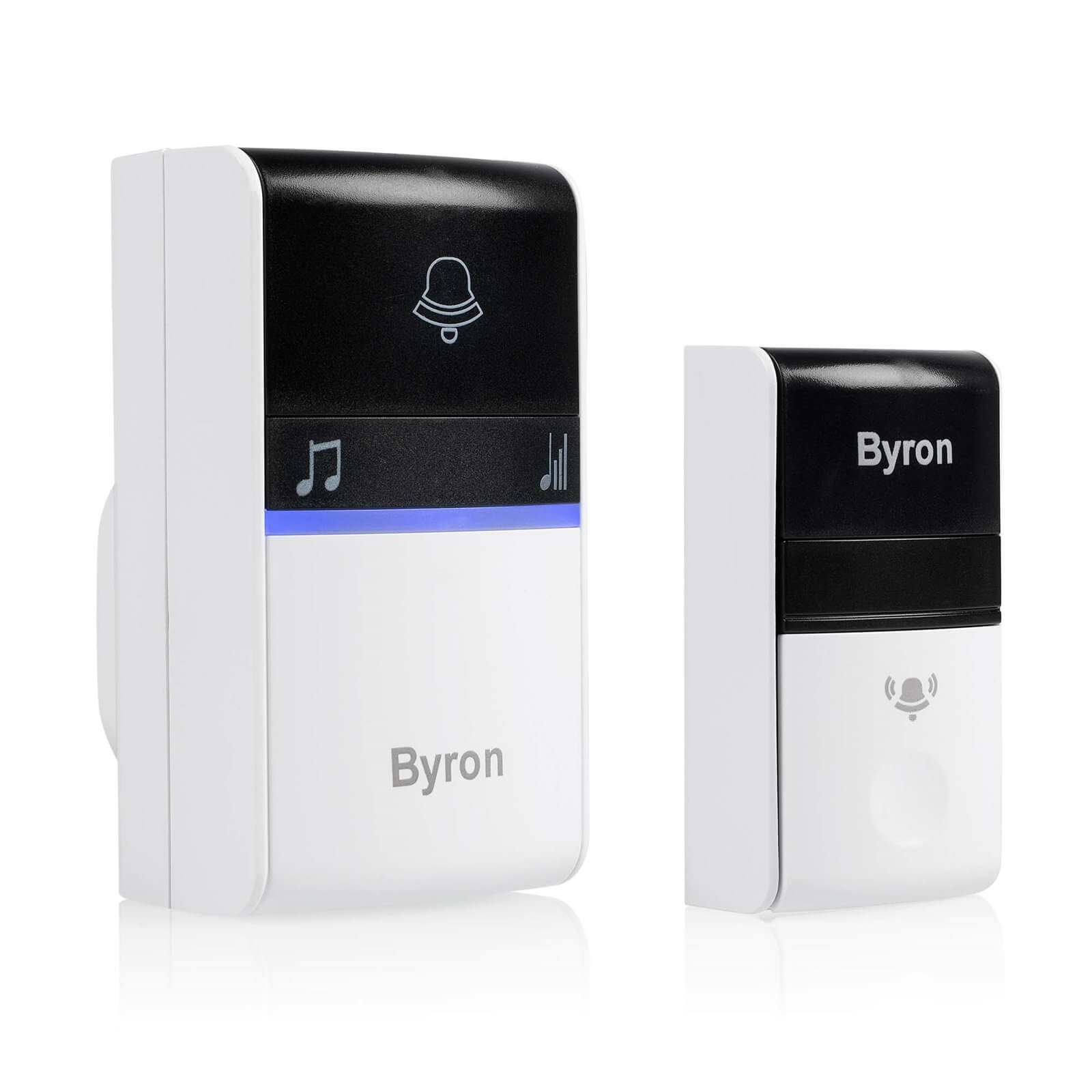 Byron 23415UK 100m Plug-in Wireless Kinetic Doorbell set