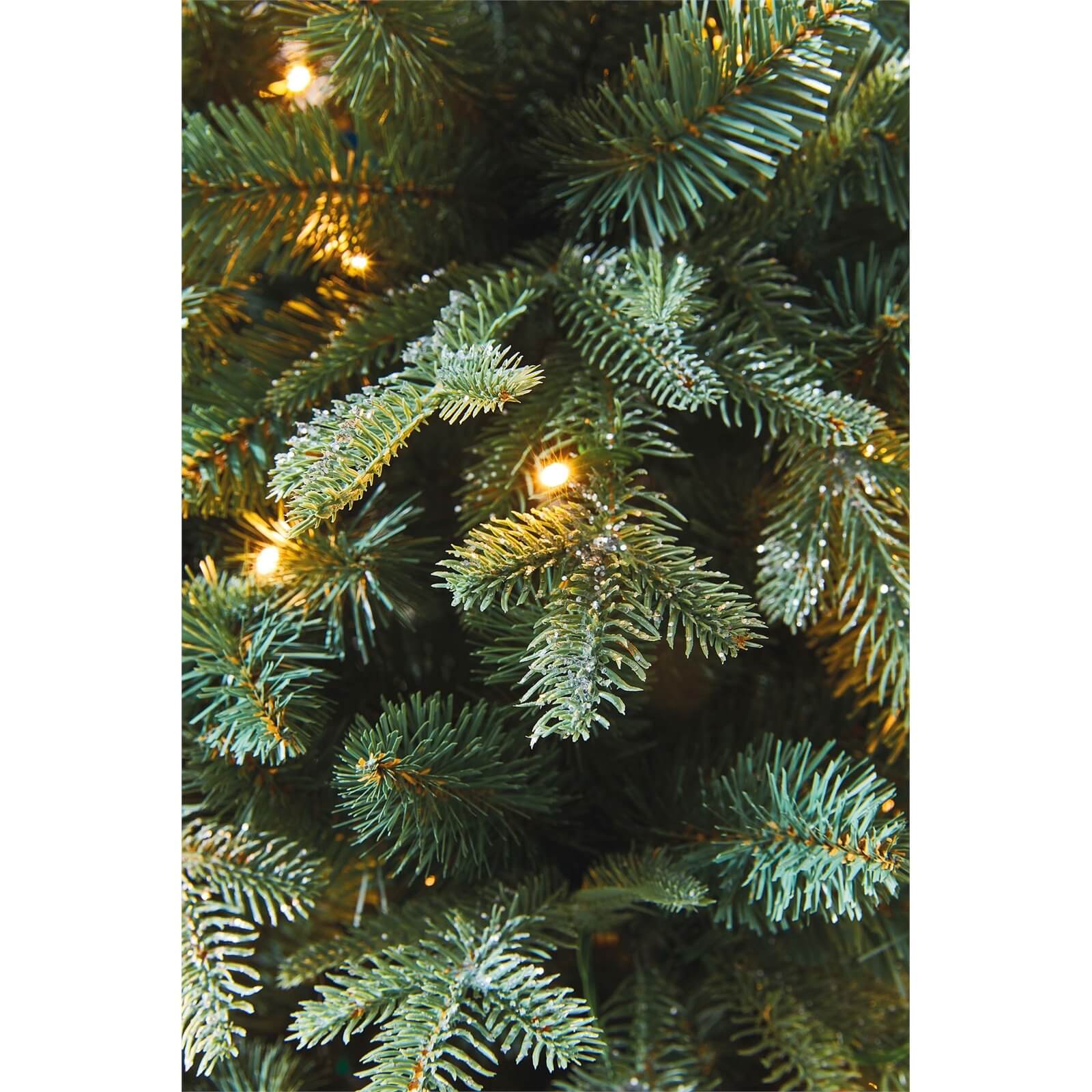 7ft Salzburg Glitter Pre-lit Premium Christmas Tree