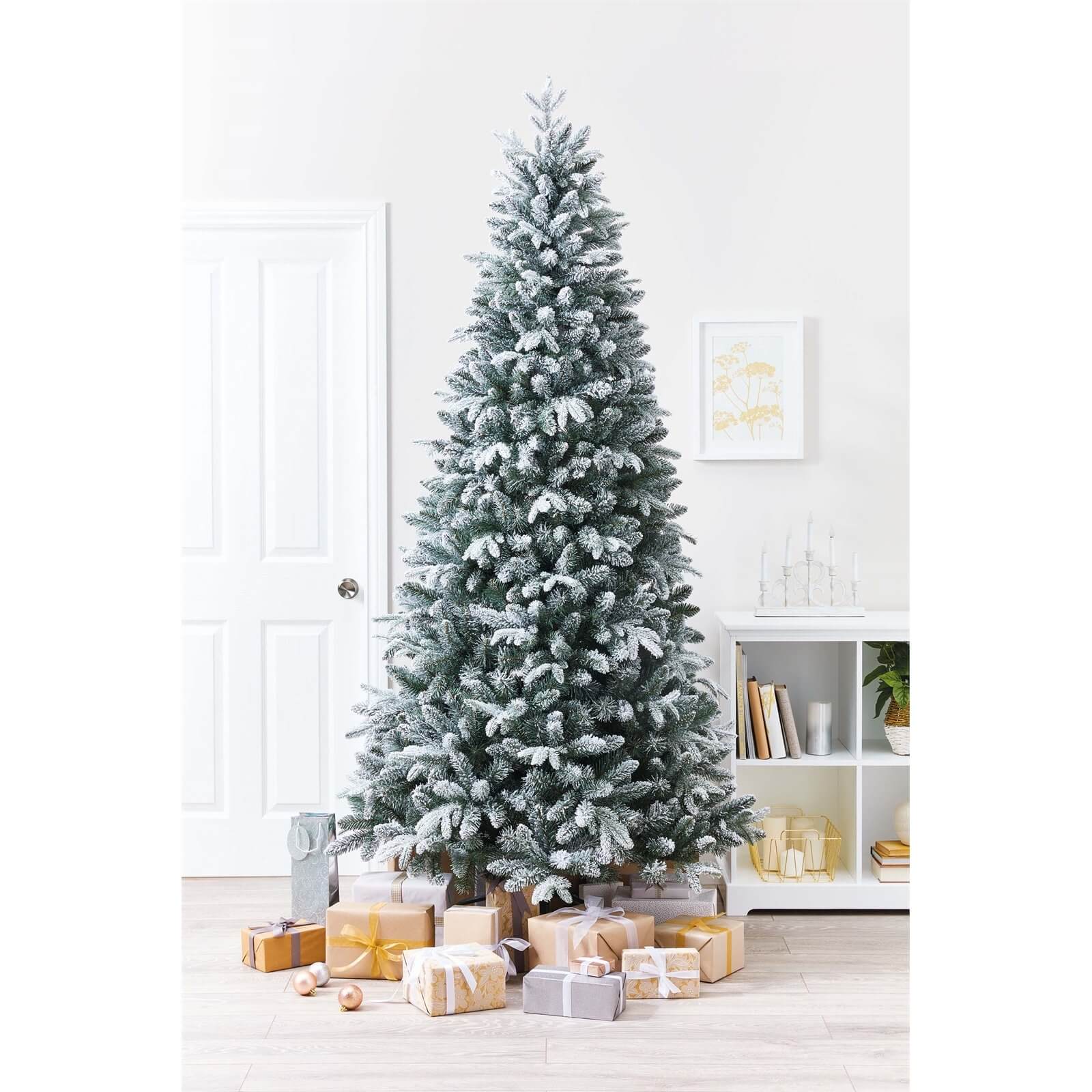 7ft 6 Whistler Snowy Artificial Christmas Tree