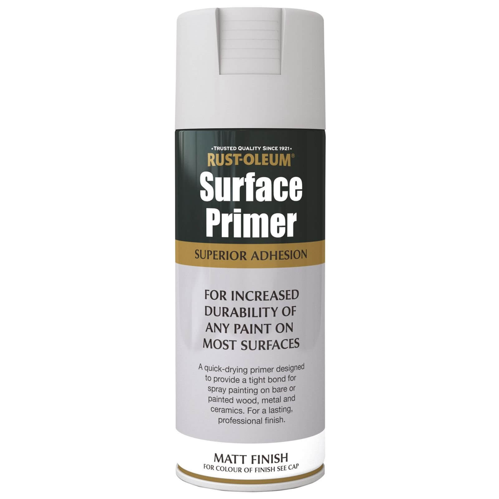 Rust-Oleum Surface Primer Spray Paint Grey - 400ml