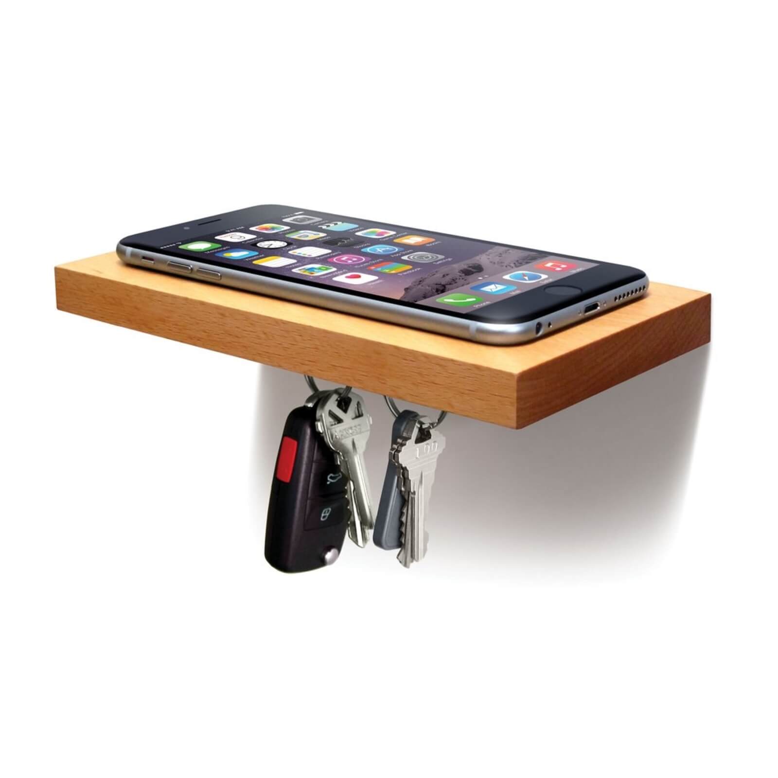 Plank Plus Magnetic Floating Shelf - Neutral